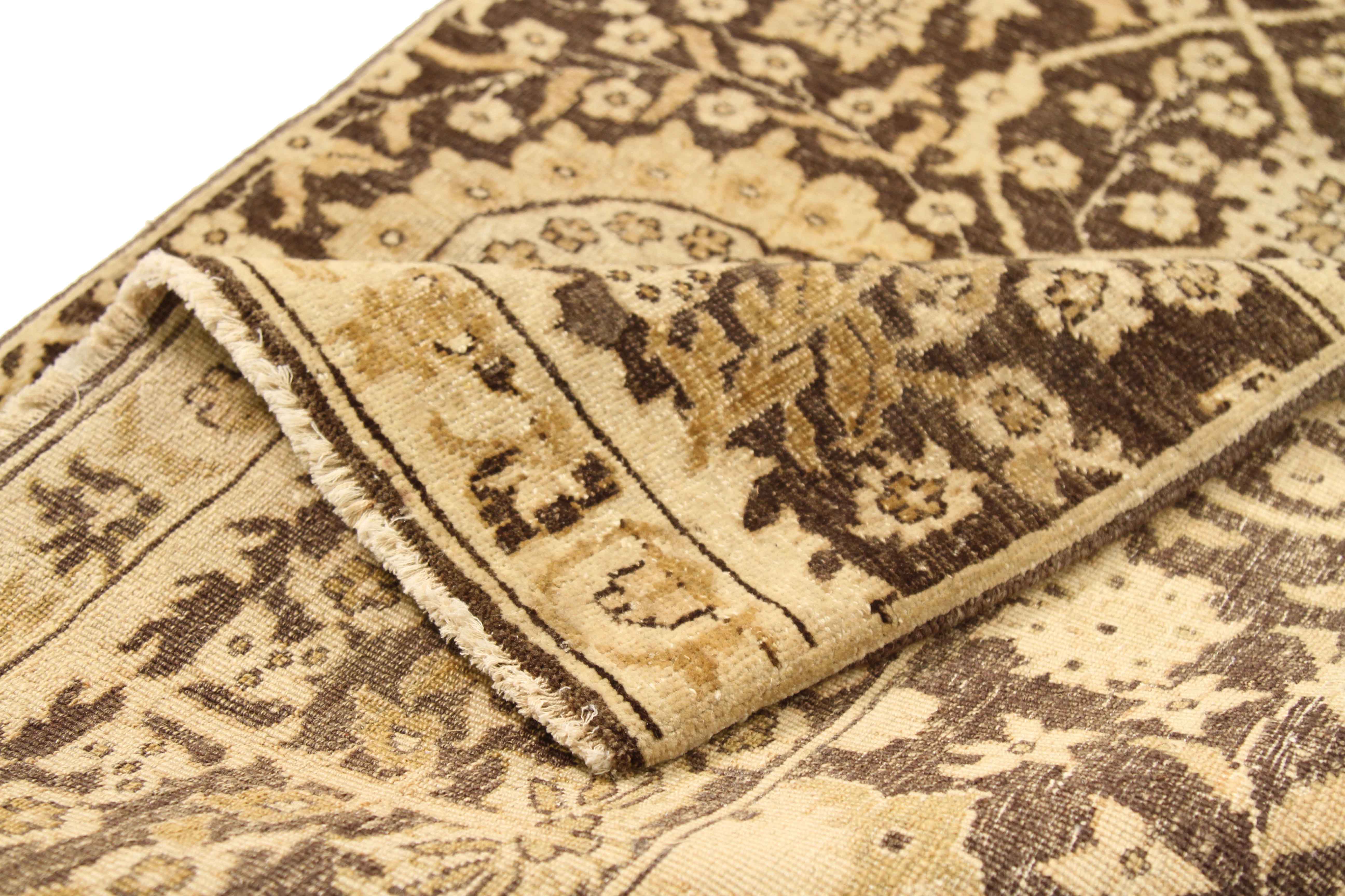 Thumbnail 5 for Turkey Tabriz Transitional Rug 13634