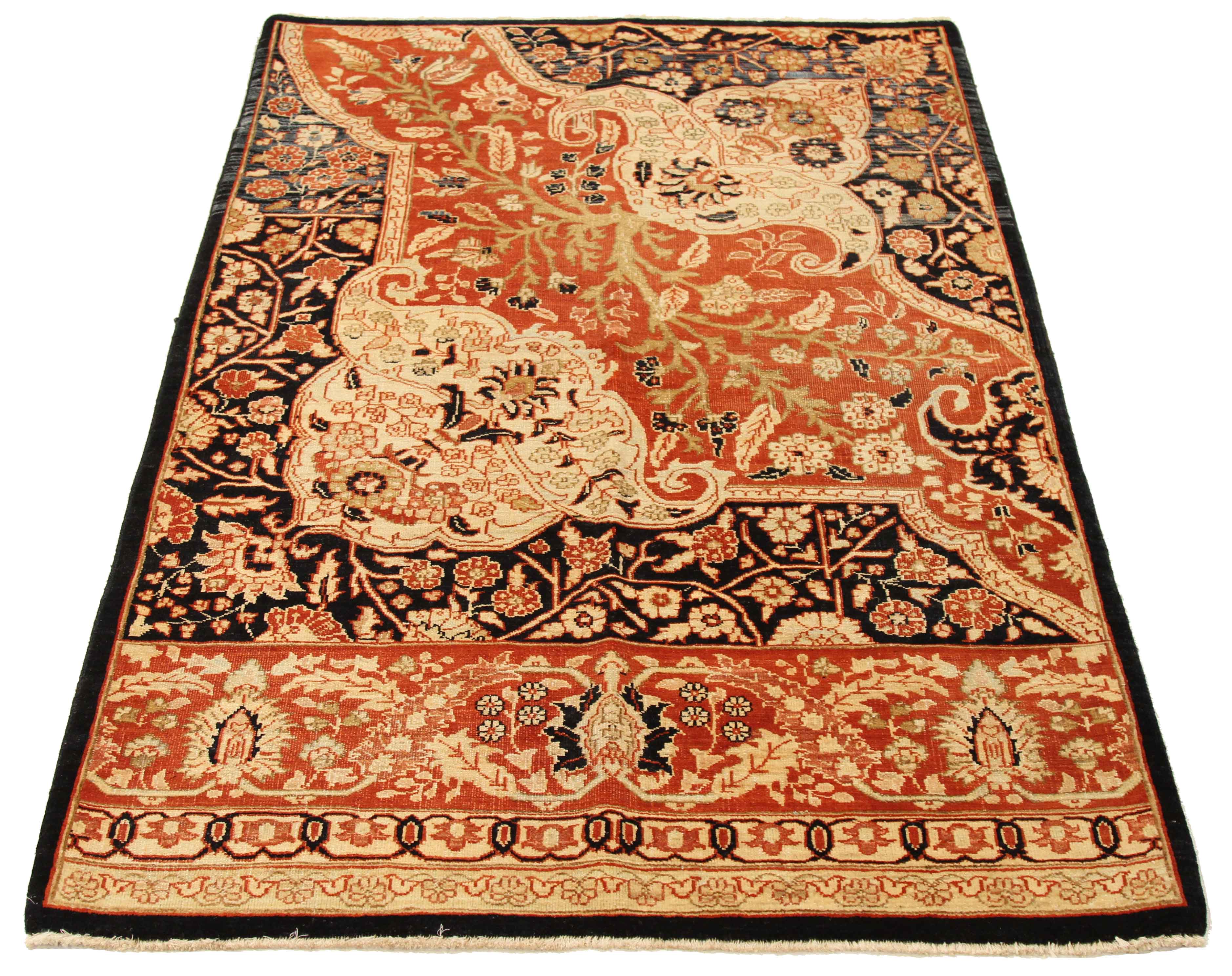 Thumbnail 6 for Turkey Farahan Transitional Rug 13637