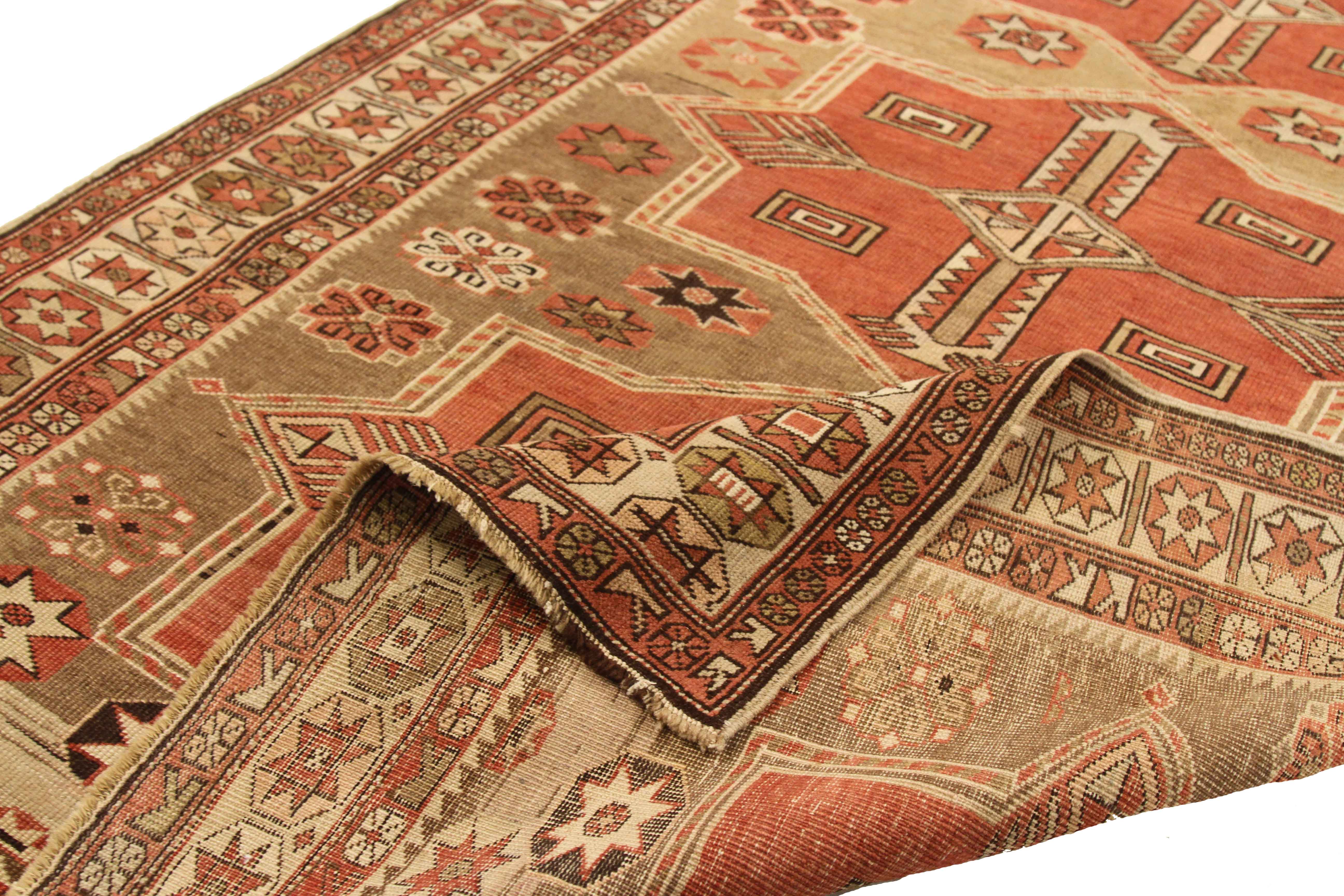 Thumbnail 2 for Antique Persian Shirvan Traditional Rug 73205