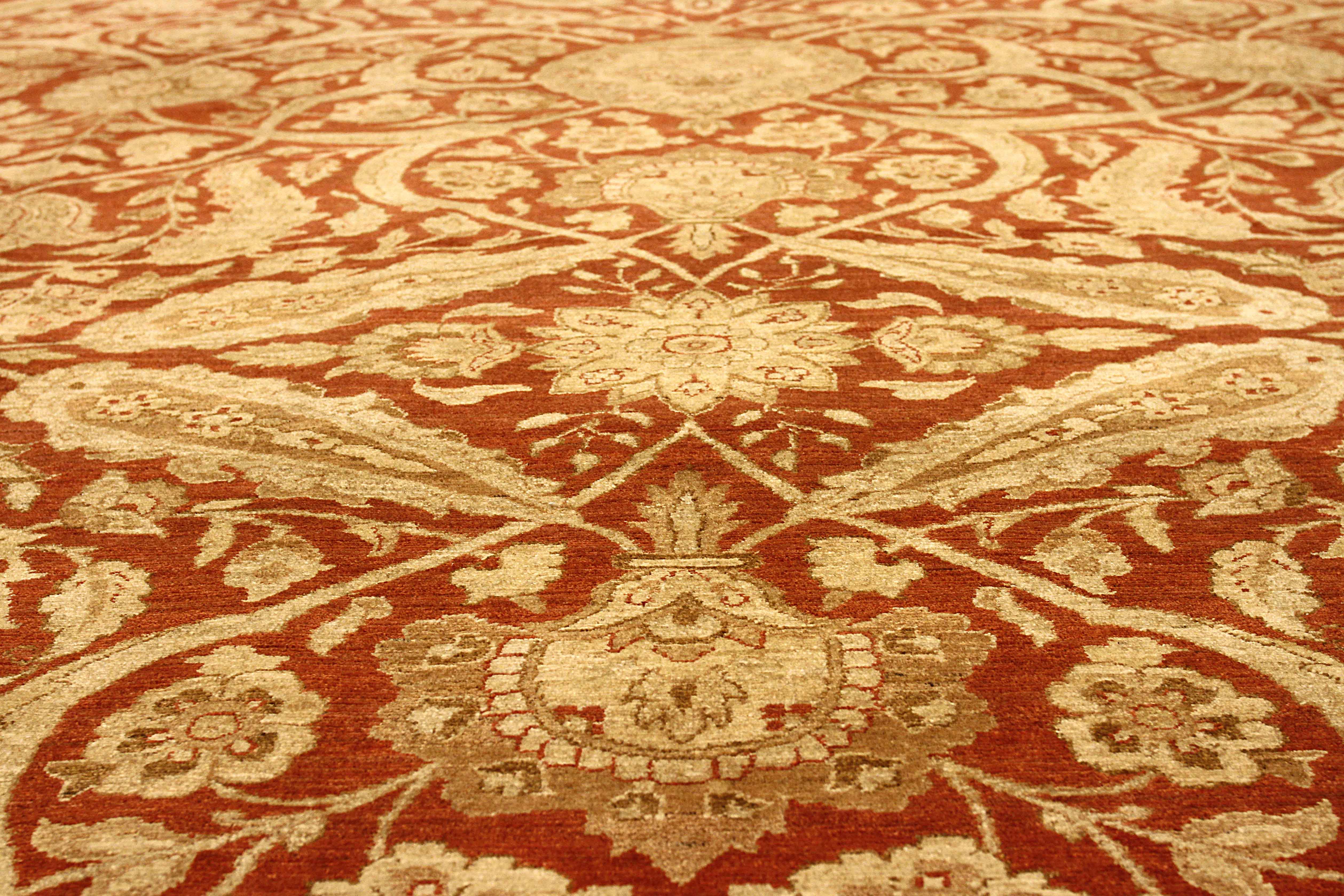 Thumbnail 14 for Persian Tabriz Transitional Rug 13661