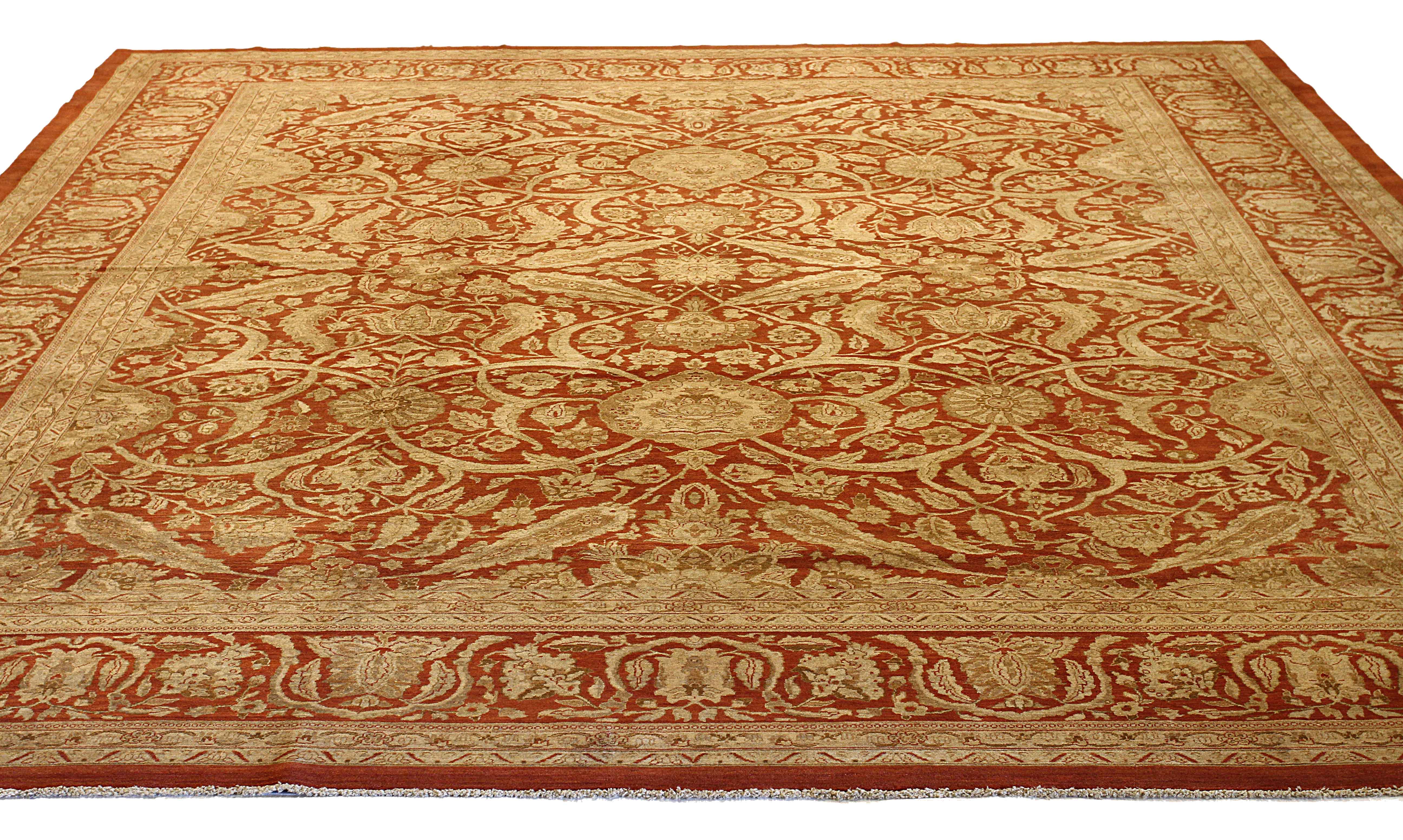 Thumbnail 8 for Persian Tabriz Transitional Rug 13661