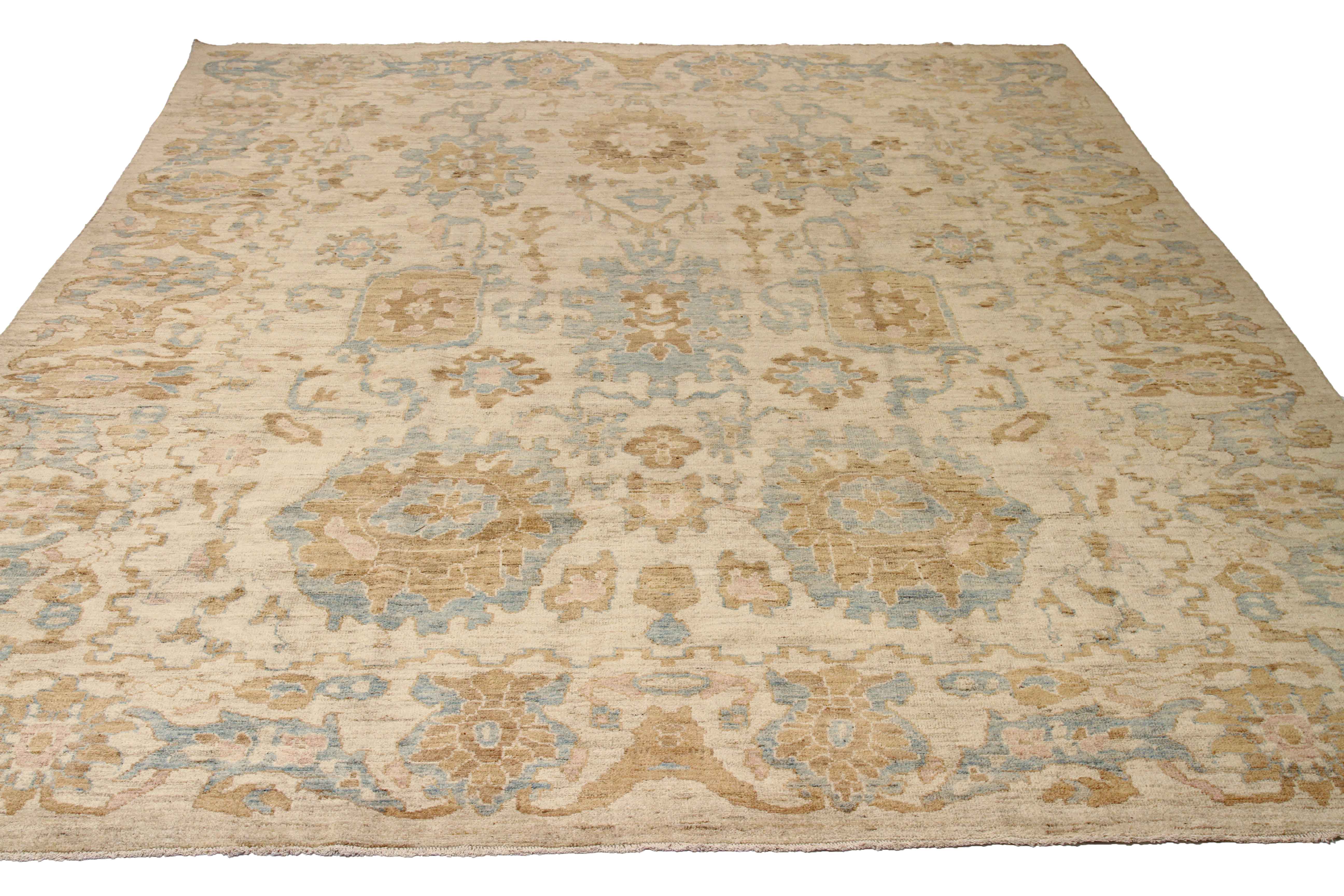 Thumbnail 14 for Turkey Sultanabad Transitional Rug 13742