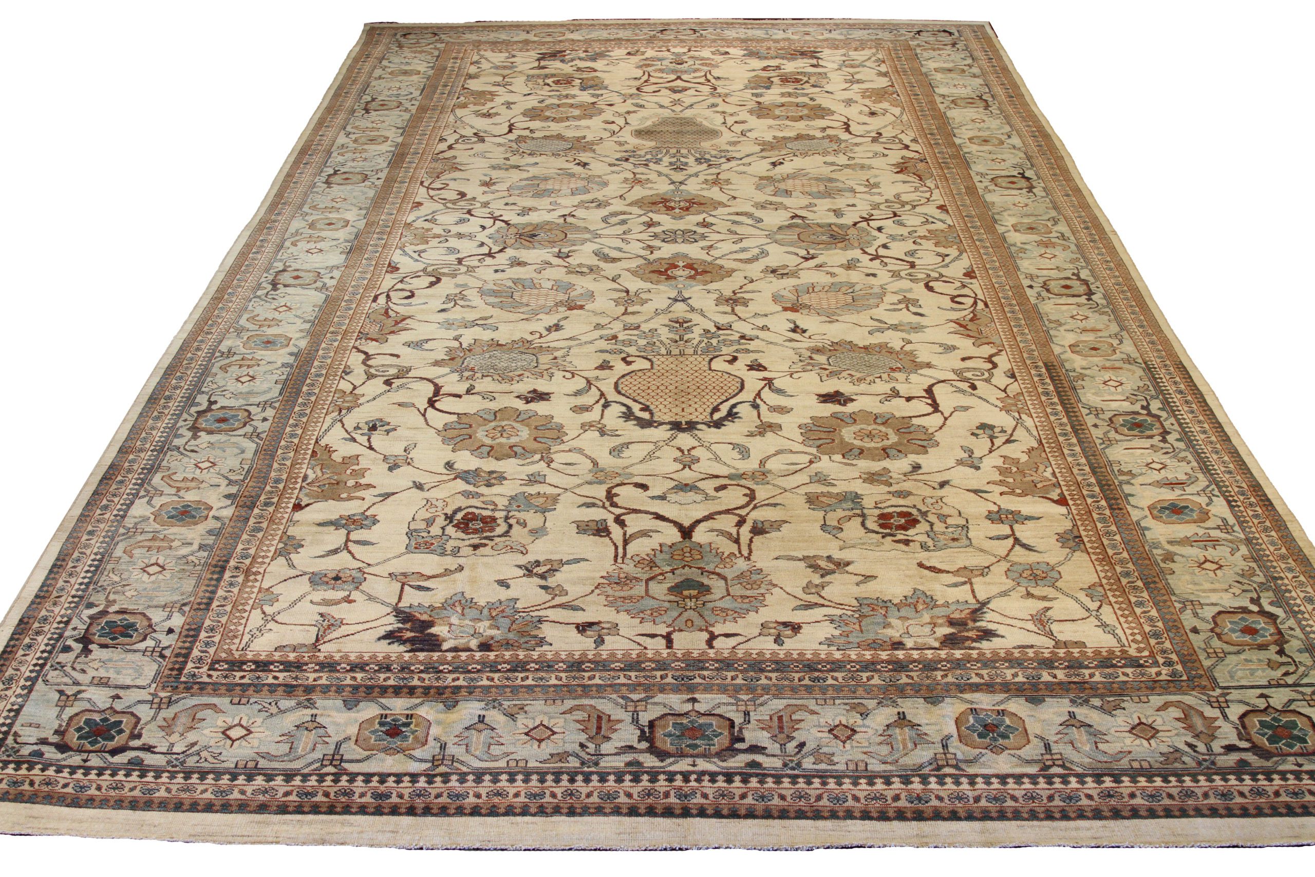 Thumbnail 12 for Turkey Sultanabad Transitional Rug 13744