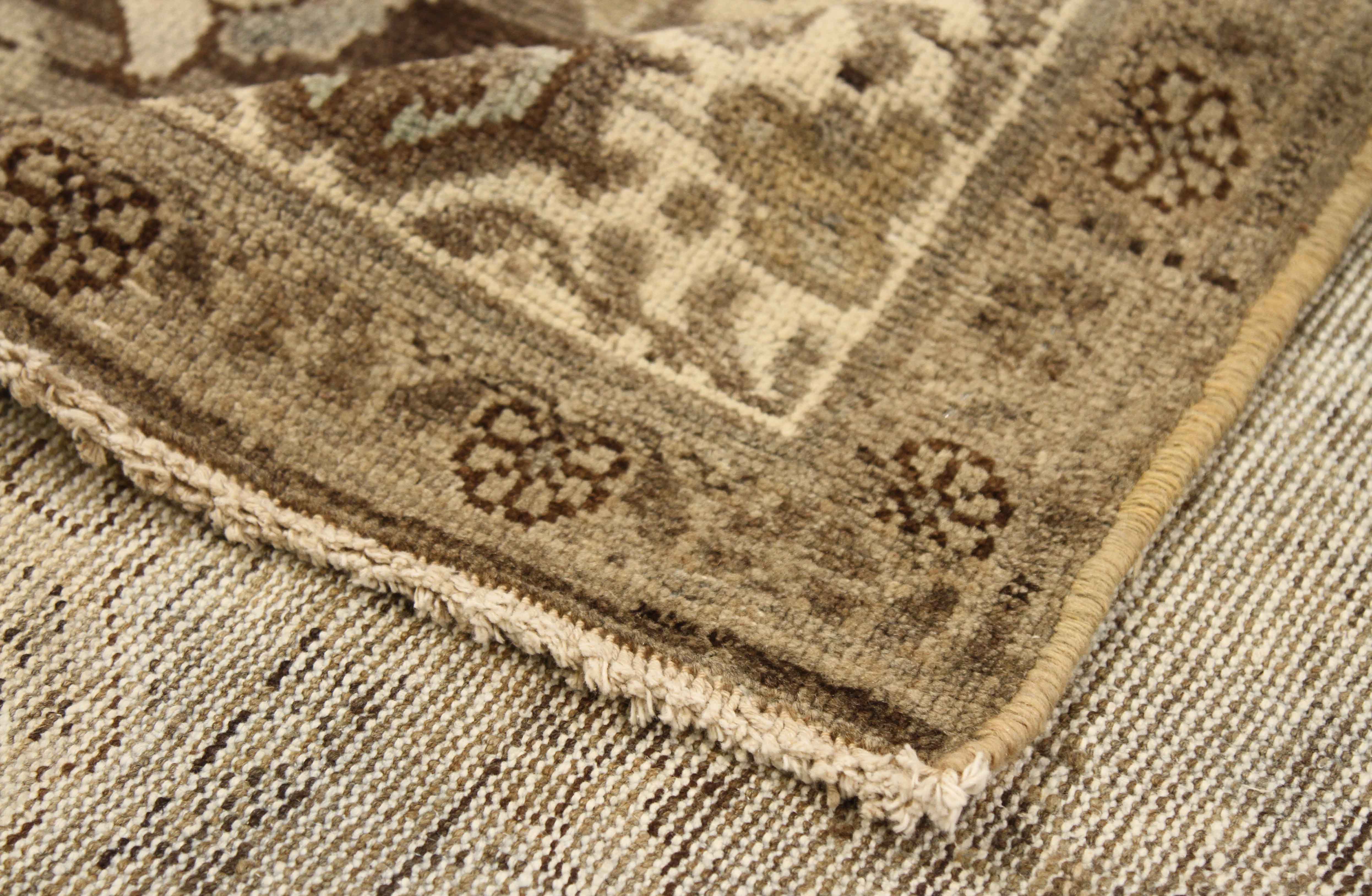 Thumbnail 8 for Antique Persian Mahal Transitional Rug 13776