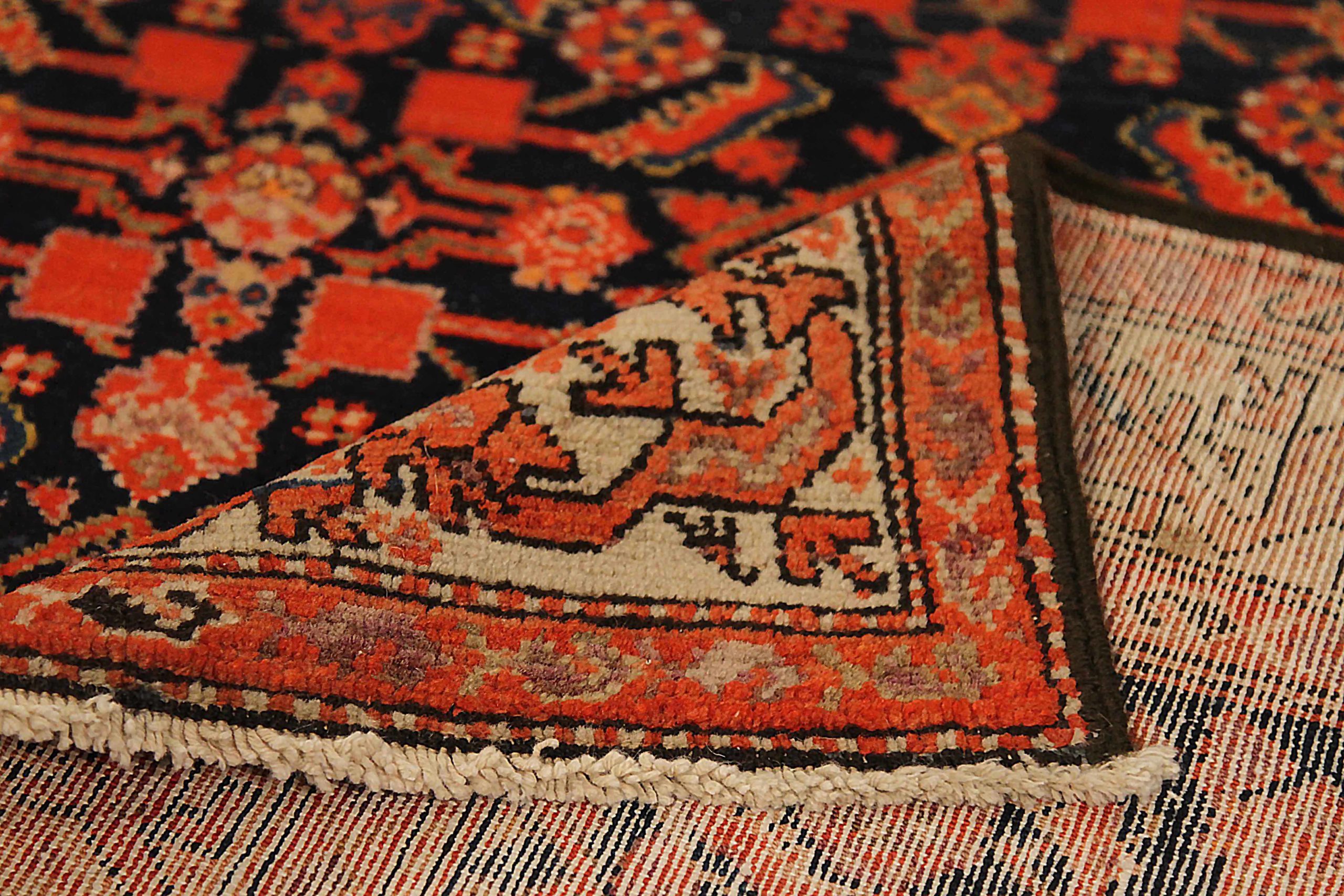 Thumbnail 8 for Antique Persian Malayer Traditional Rug 73327