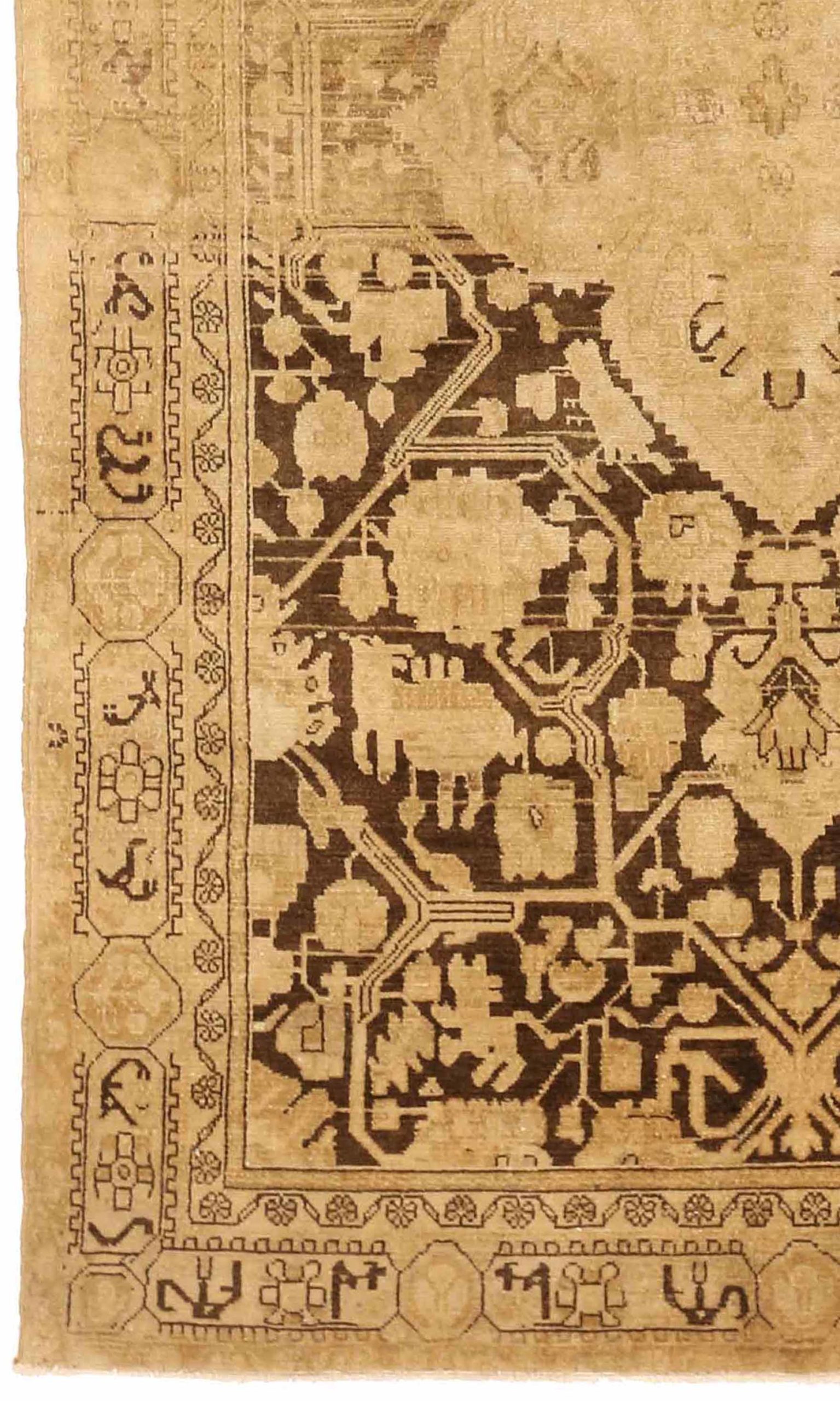 Thumbnail 10 for Antique Persian Hamadan Transitional Rug 73304