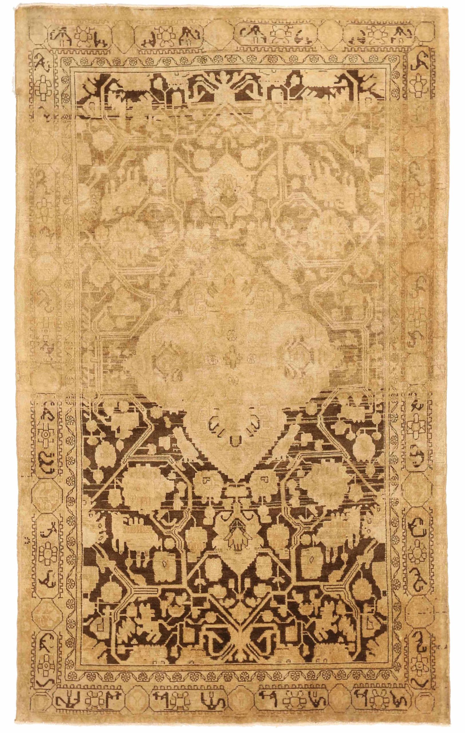 Thumbnail 6 for Antique Persian Hamadan Transitional Rug 73304