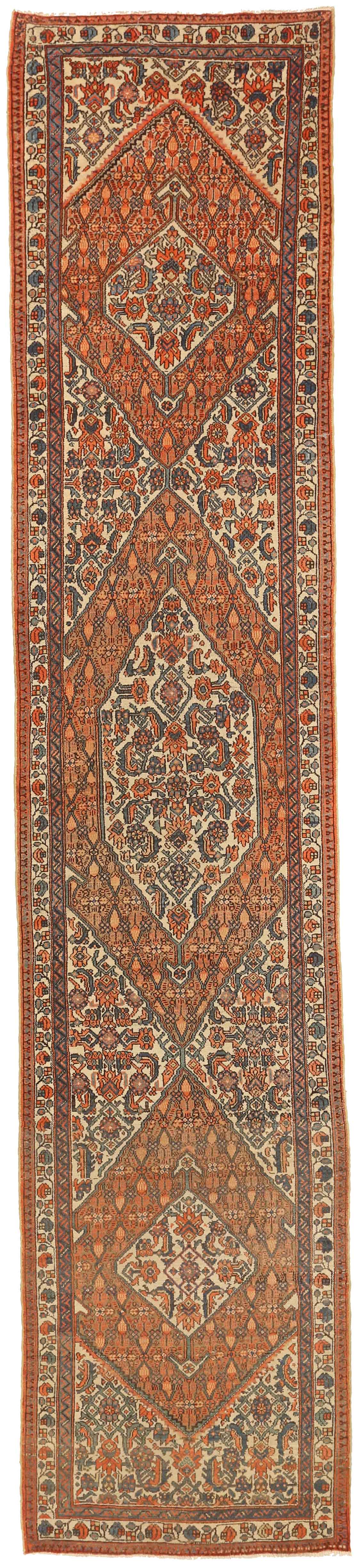 Thumbnail 4 for Antique Persian Malayer Traditional Rug 73324