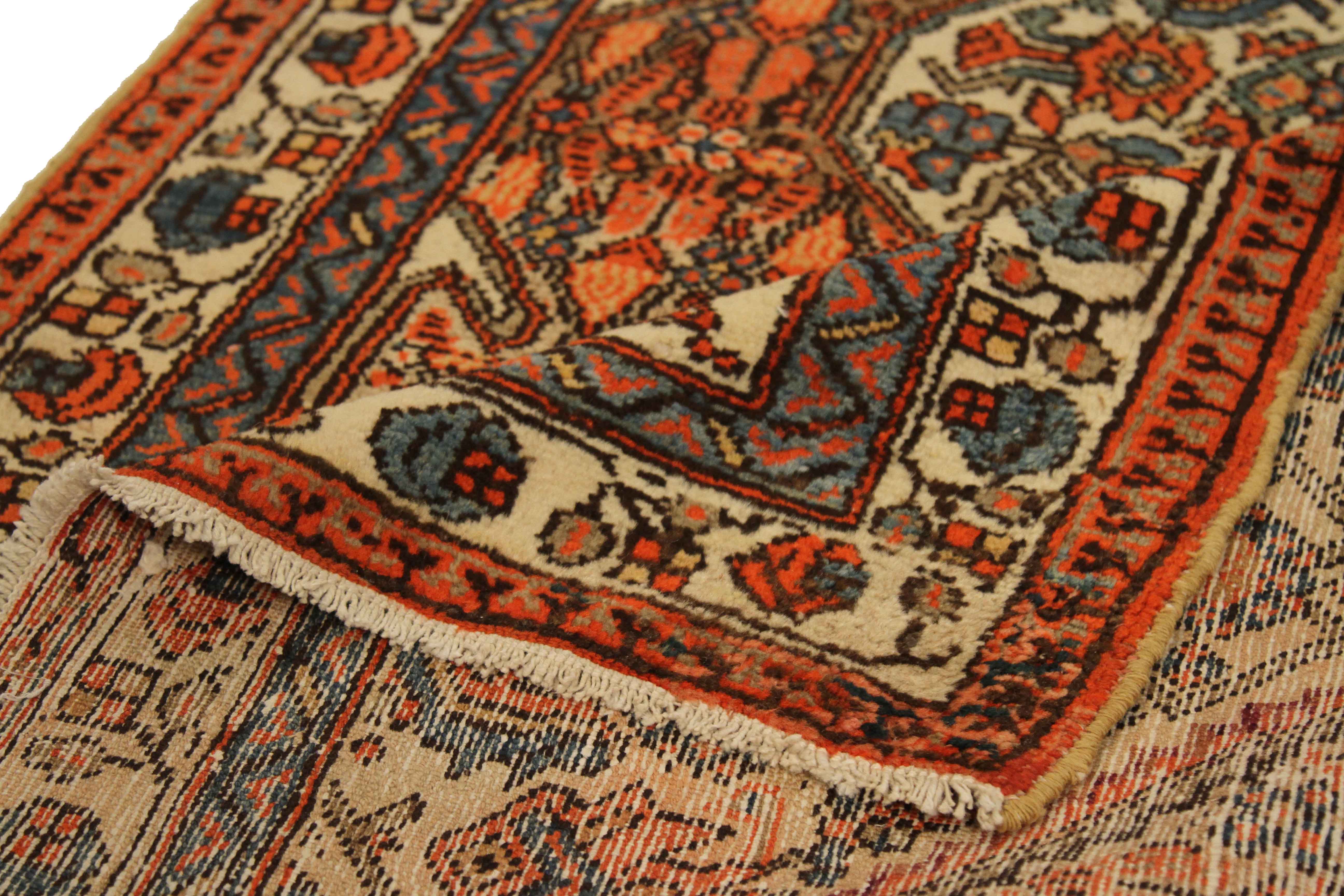 Thumbnail 2 for Antique Persian Malayer Traditional Rug 73324