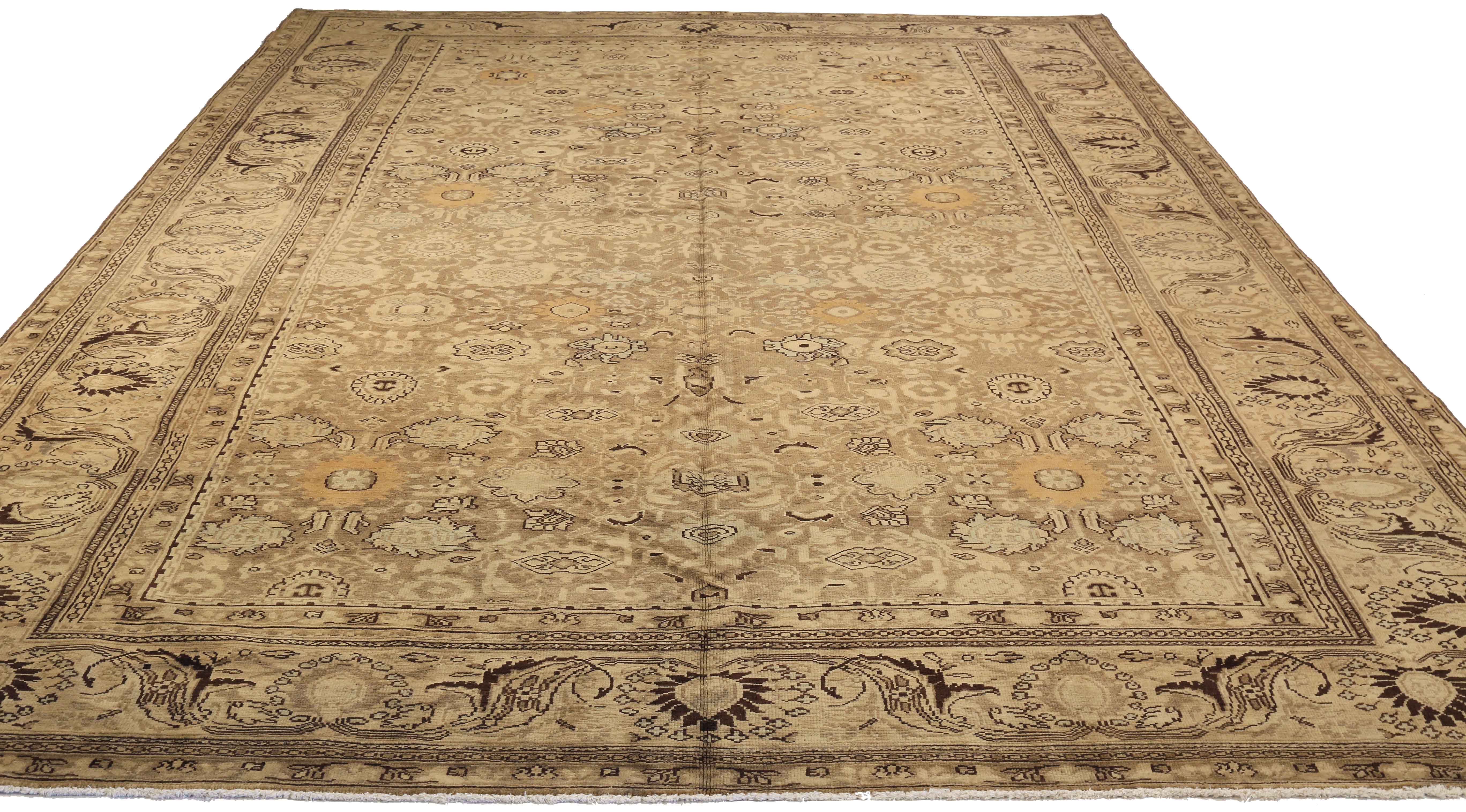 Thumbnail 4 for Antique Persian Malayer Transitional Rug 73282