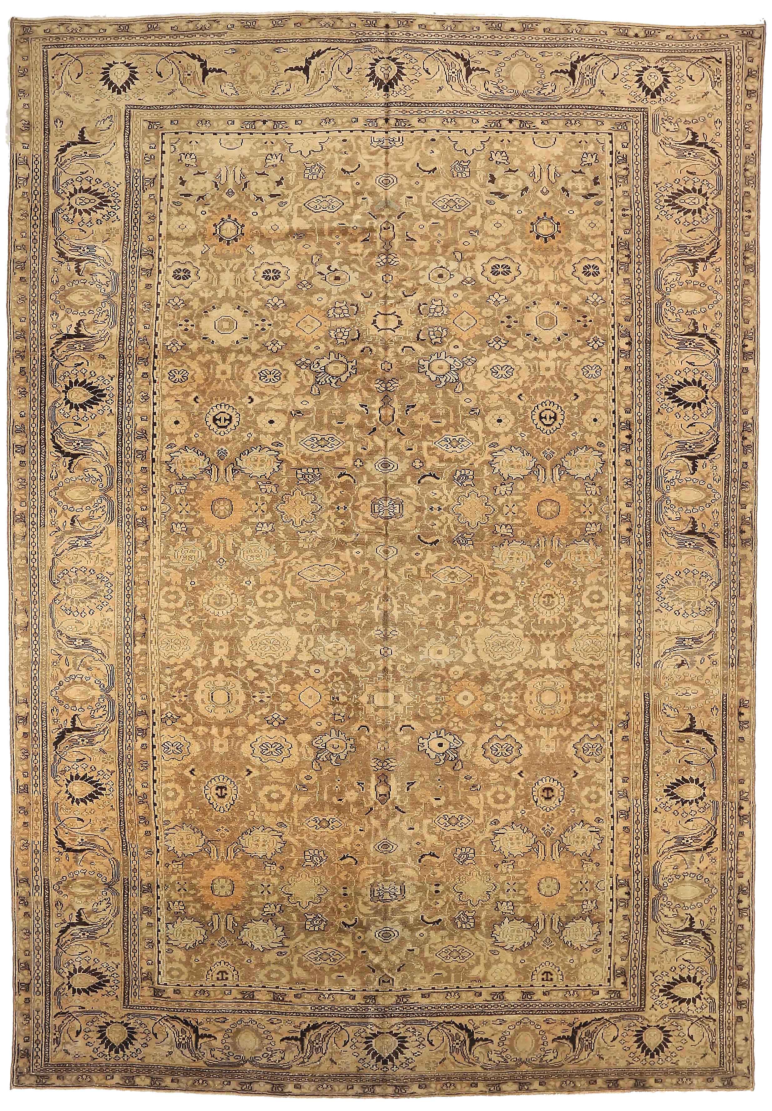 Thumbnail 2 for Antique Persian Malayer Transitional Rug 73282