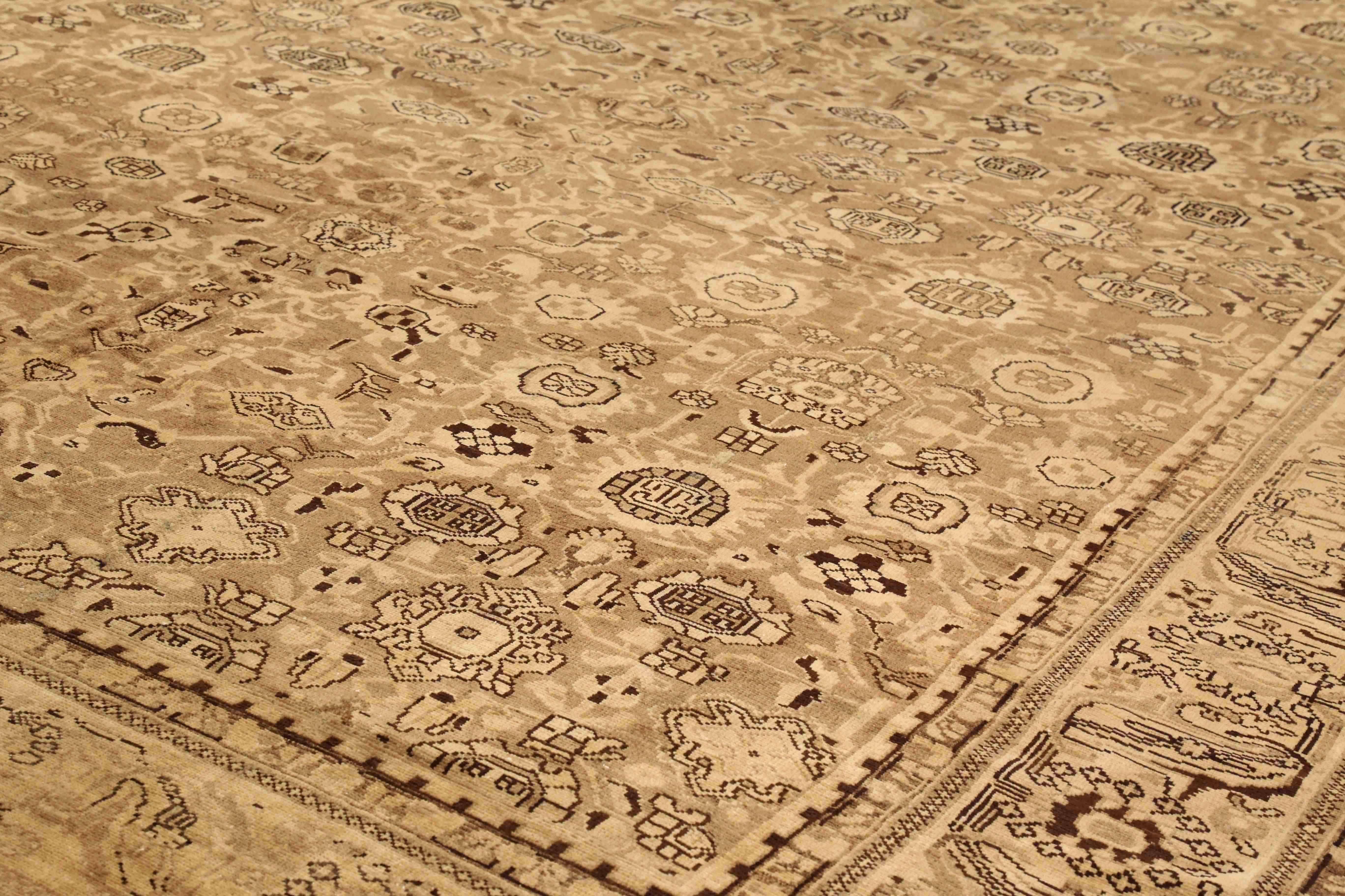 Thumbnail 4 for Antique Persian Malayer Transitional Rug 73283