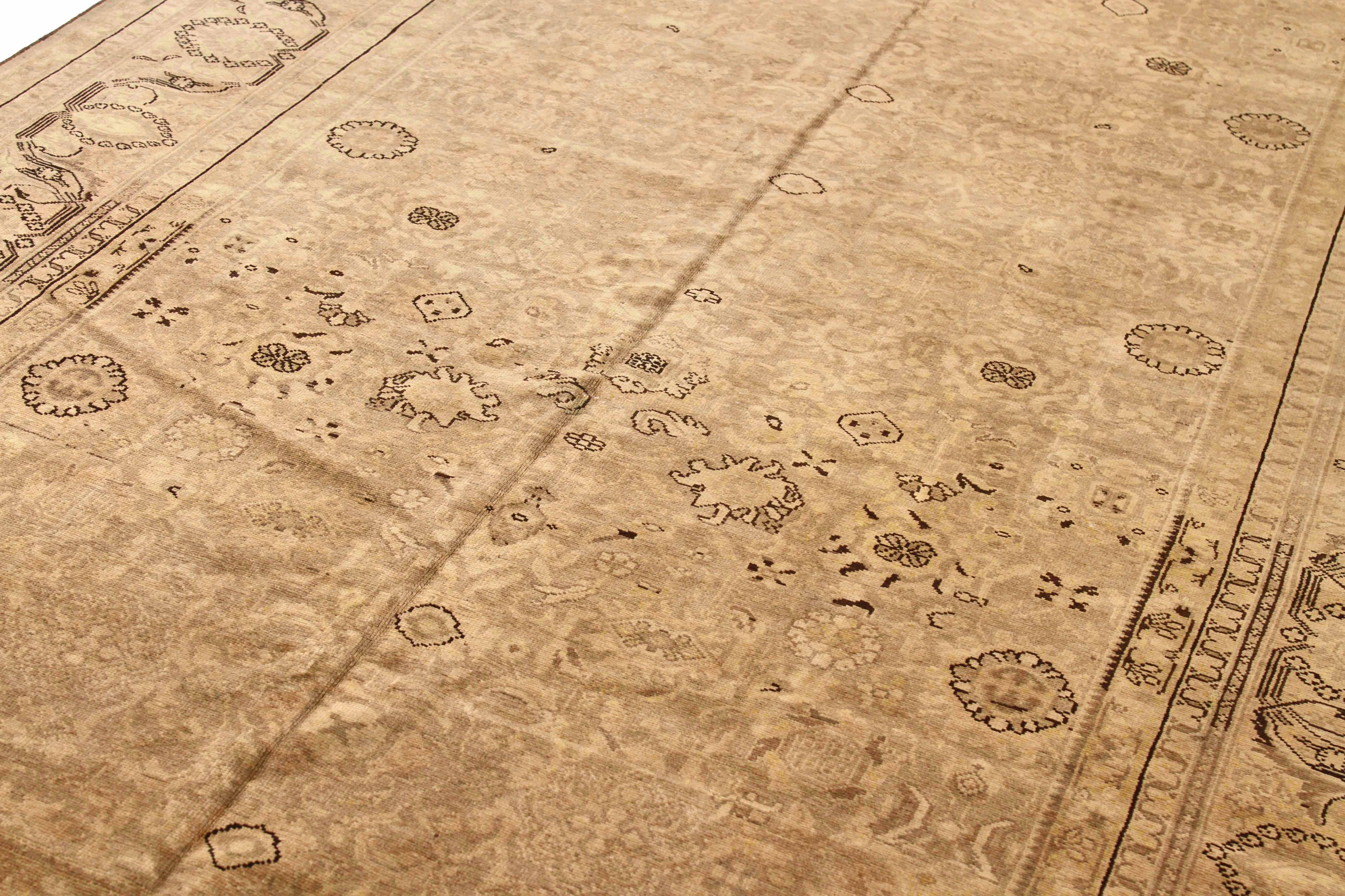 Thumbnail 3 for Antique Persian Malayer Transitional Rug 73285