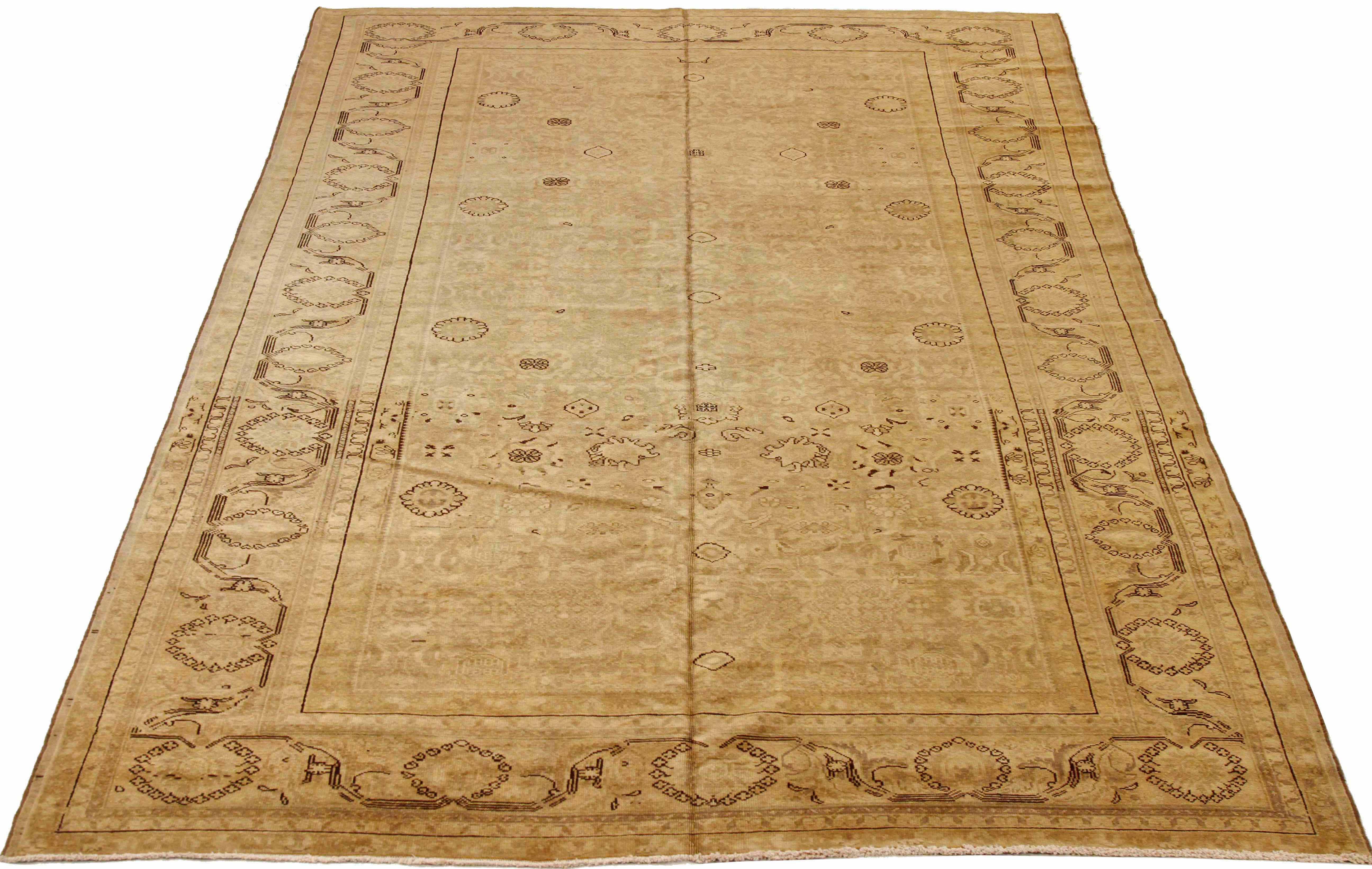 Thumbnail 4 for Antique Persian Malayer Transitional Rug 73285