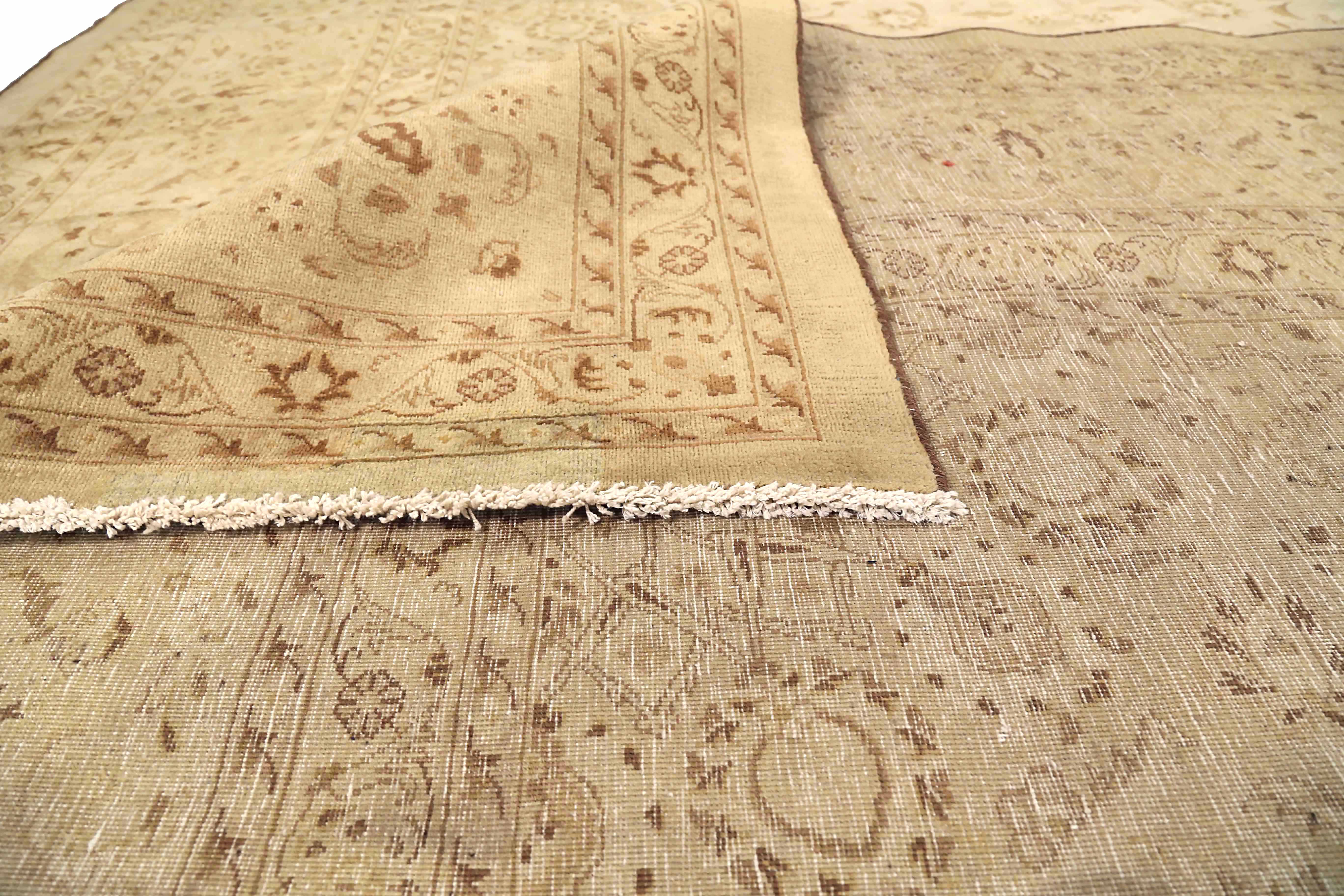 Thumbnail 2 for Antique Persian Kashan Transitional Rug 73292