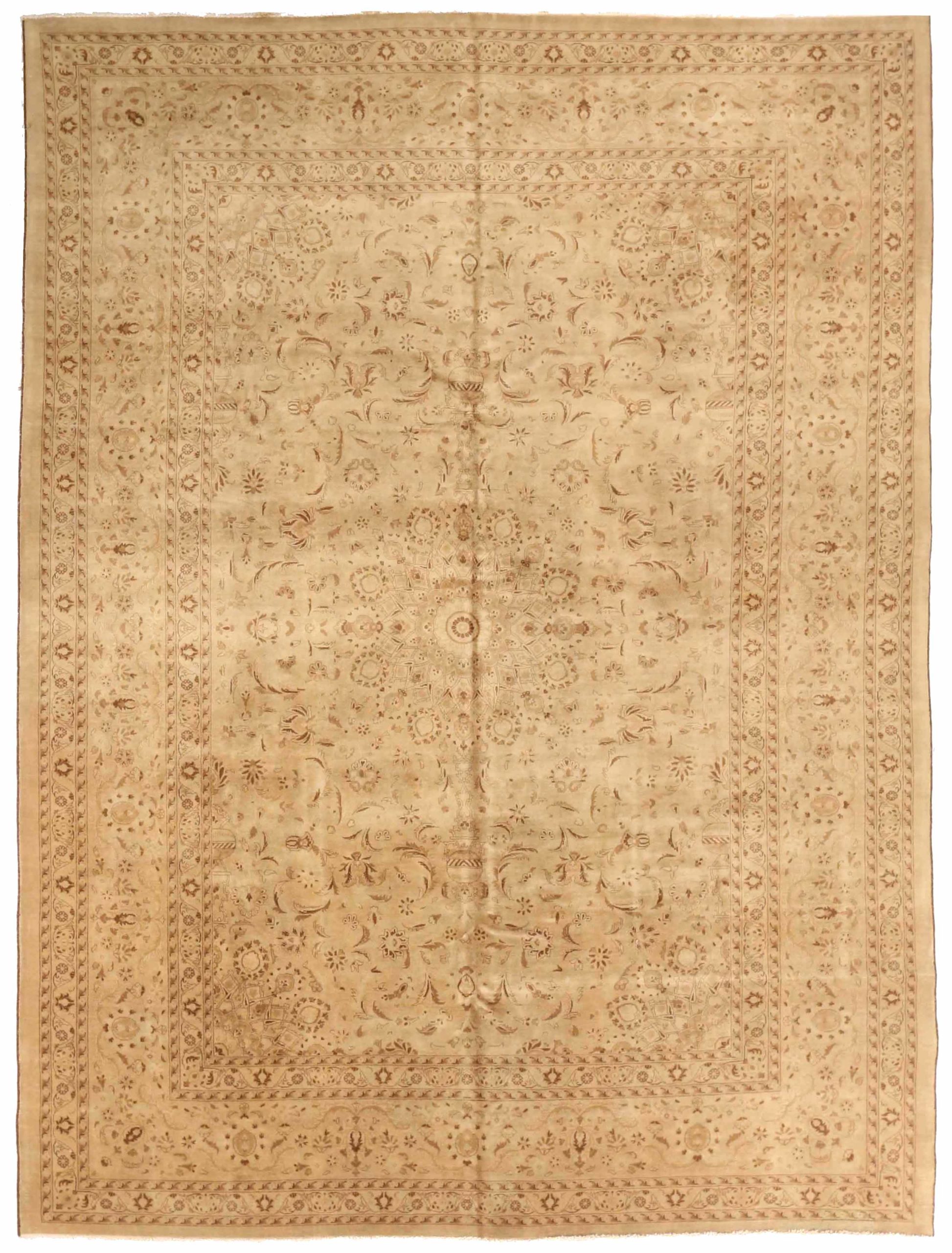 Thumbnail 6 for Antique Persian Kashan Transitional Rug 73292