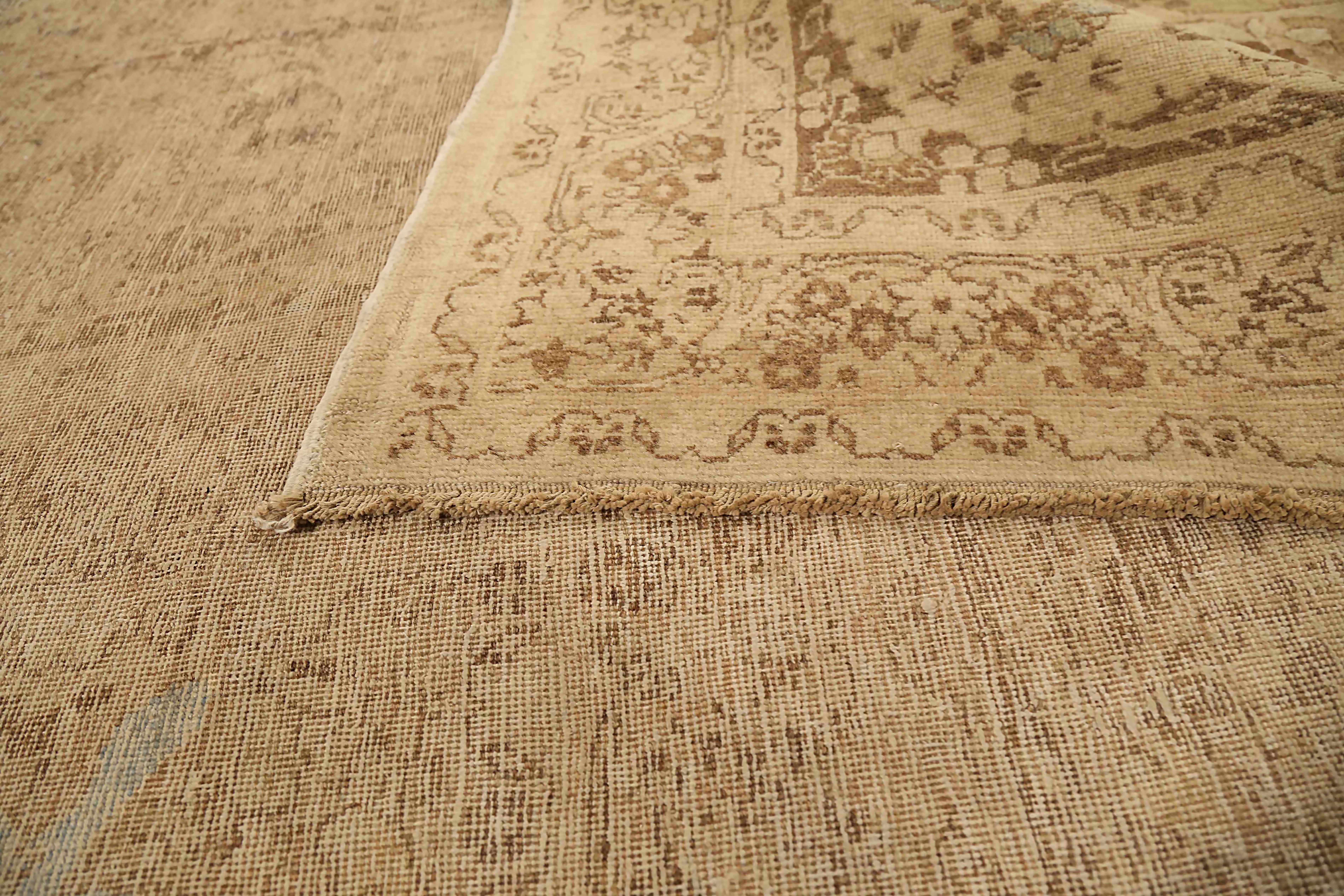 Thumbnail 3 for Antique Persian Tabriz Transitional Rug 73404