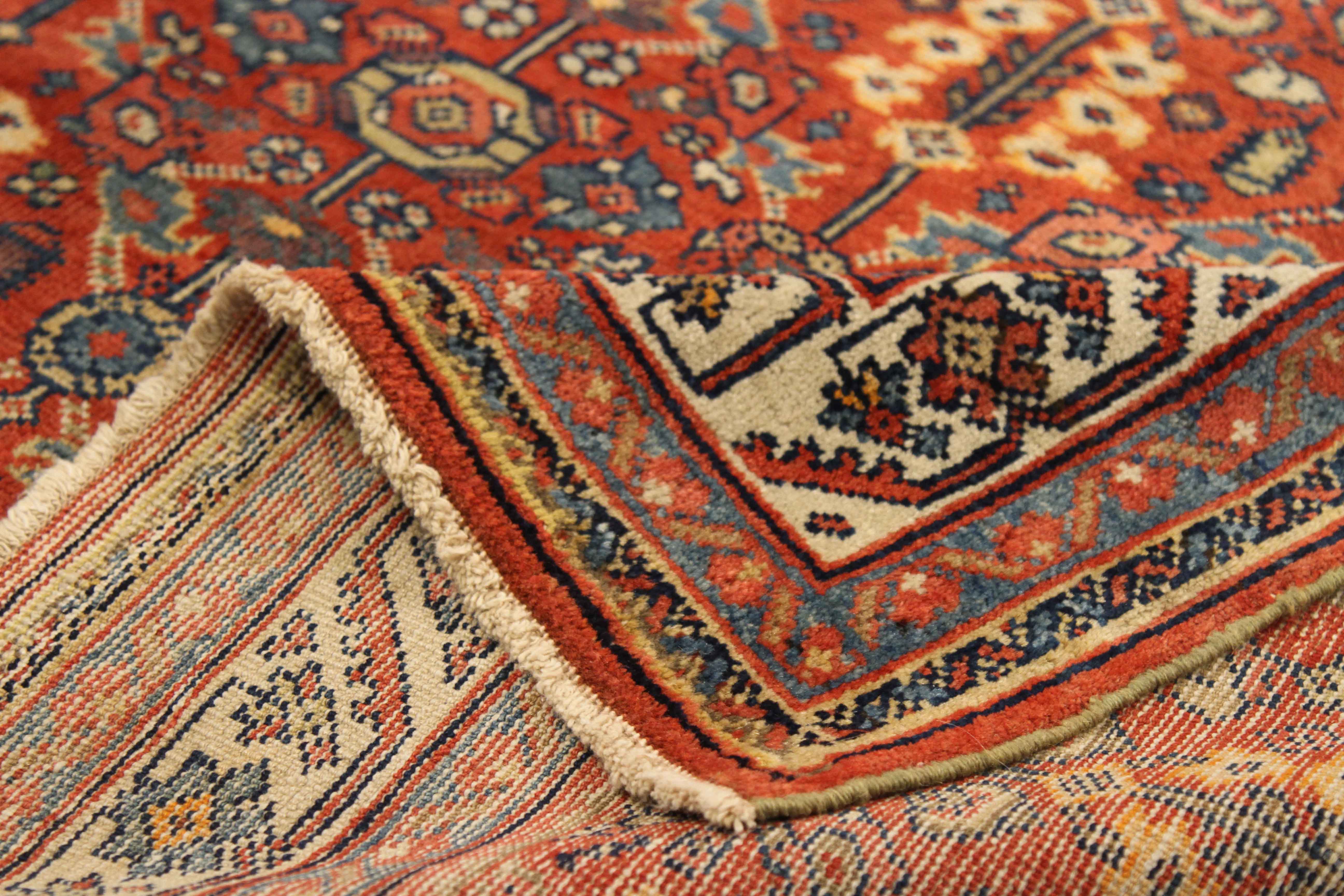 Thumbnail 3 for Antique Persian Farahan Traditional Rug 73413