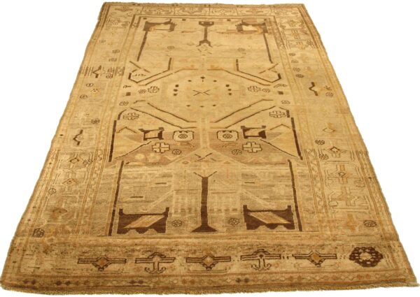 Thumbnail 15 for Antique Persian Bijar Transitional Rug 73368