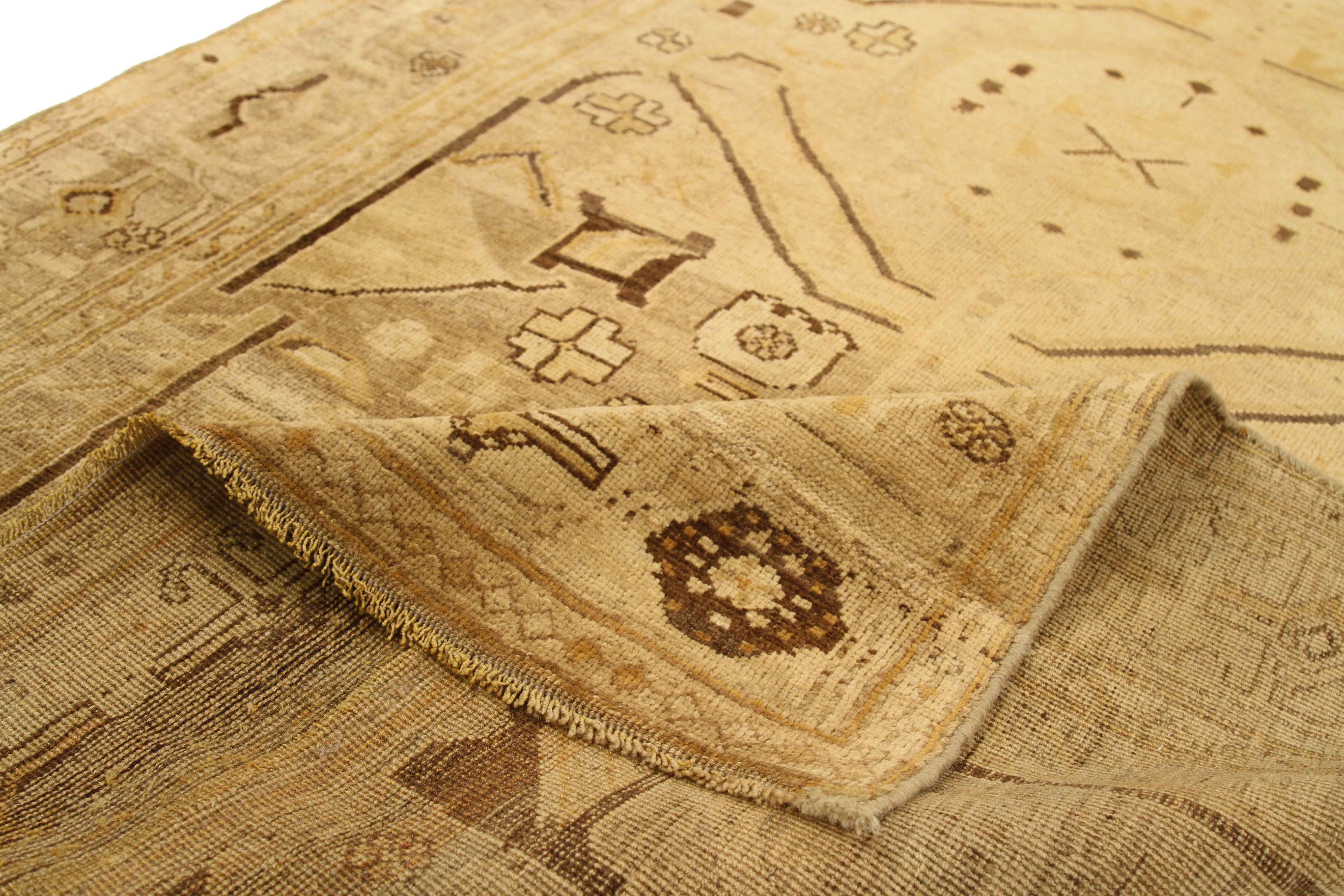 Thumbnail 2 for Antique Persian Bijar Transitional Rug 73368