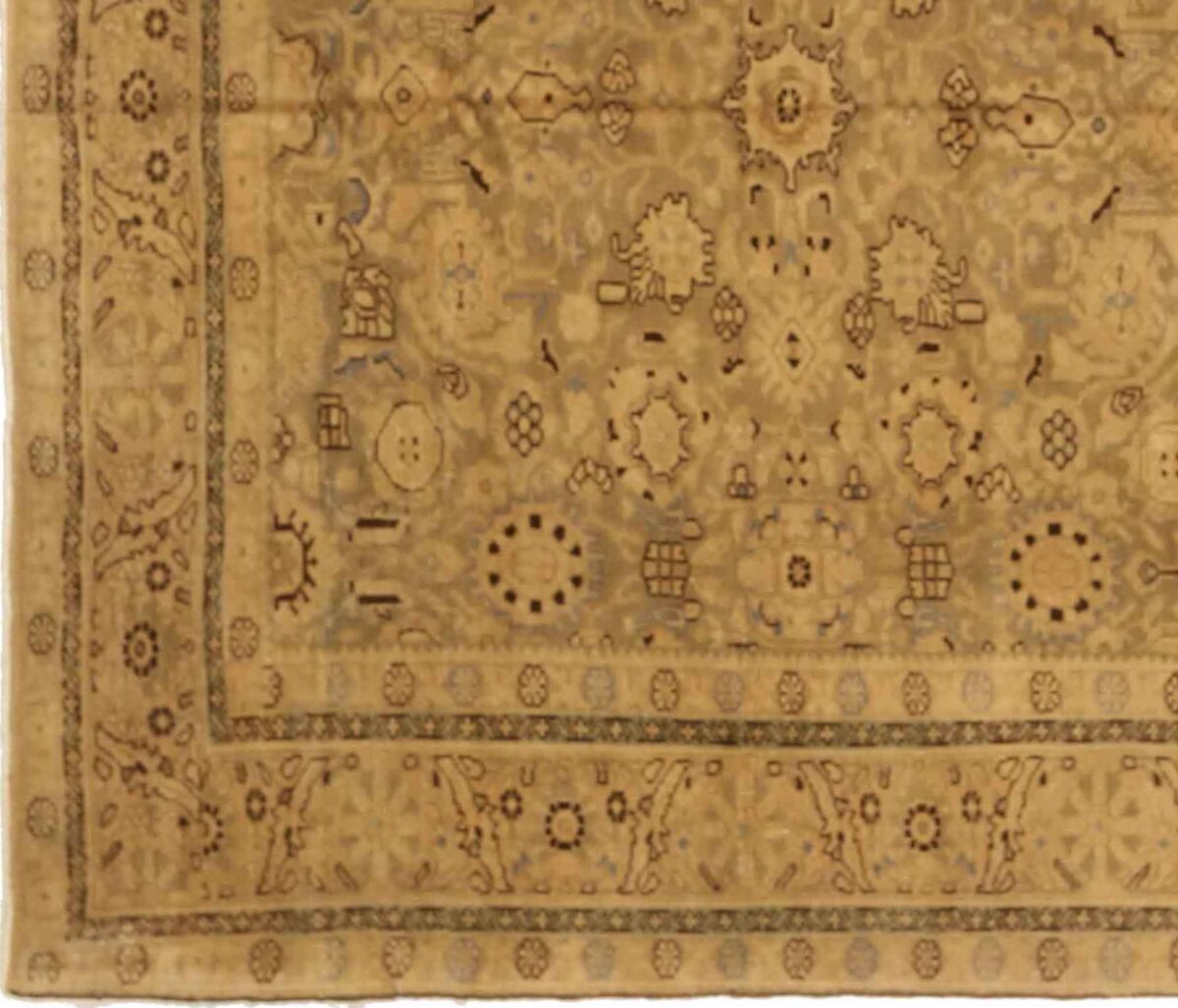 Thumbnail 5 for Antique Persian Malayer Transitional Rug 73381