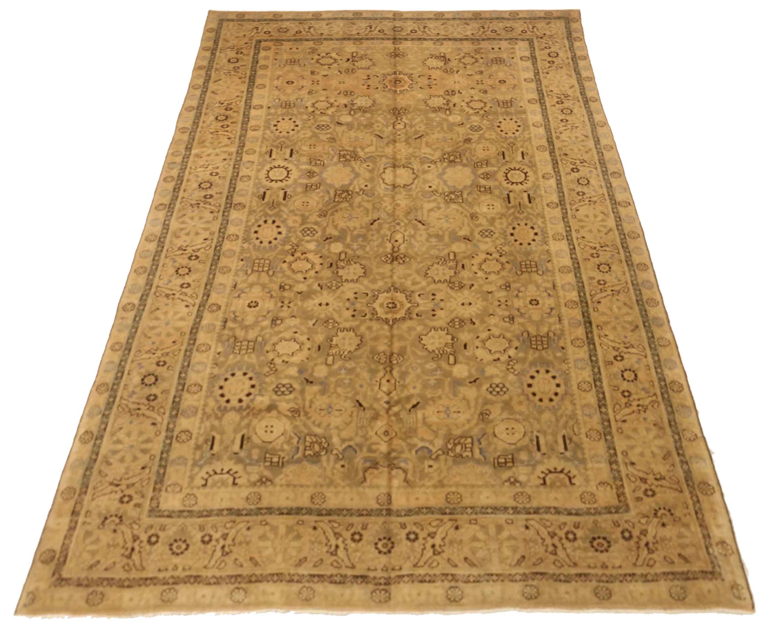 Thumbnail 3 for Antique Persian Malayer Transitional Rug 73381