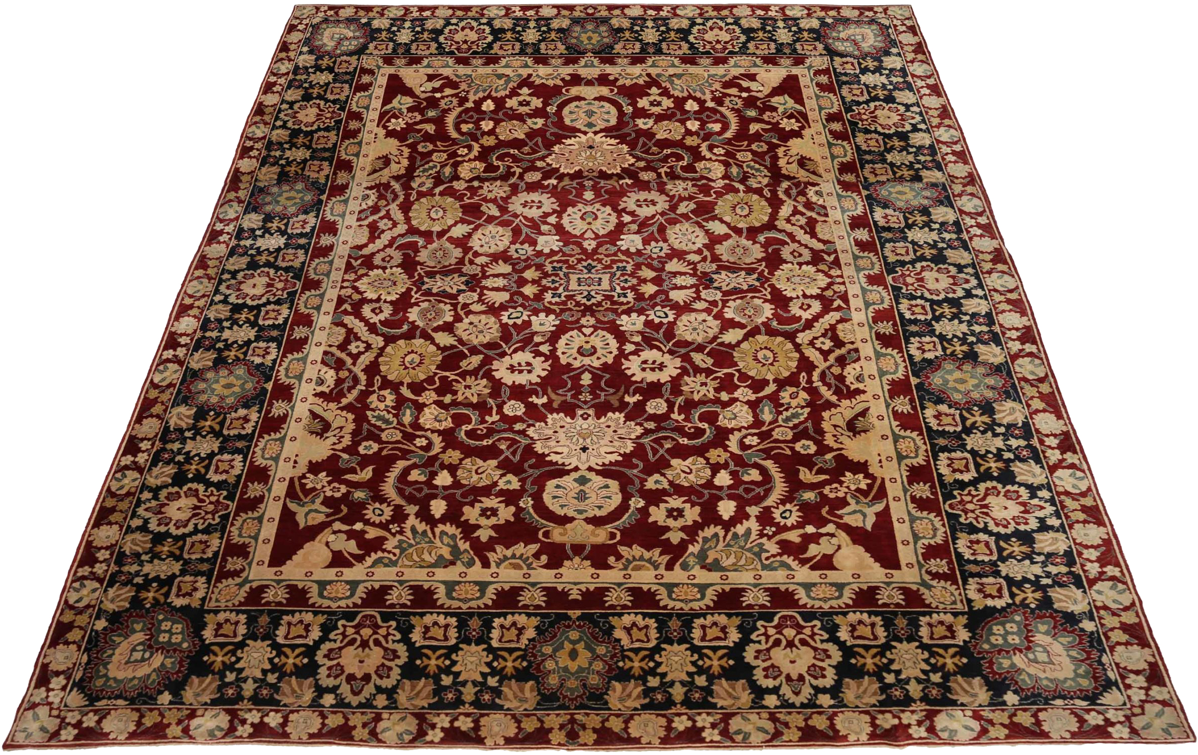 Thumbnail 2 for India Agra Modern / Contemporary Rug 90584