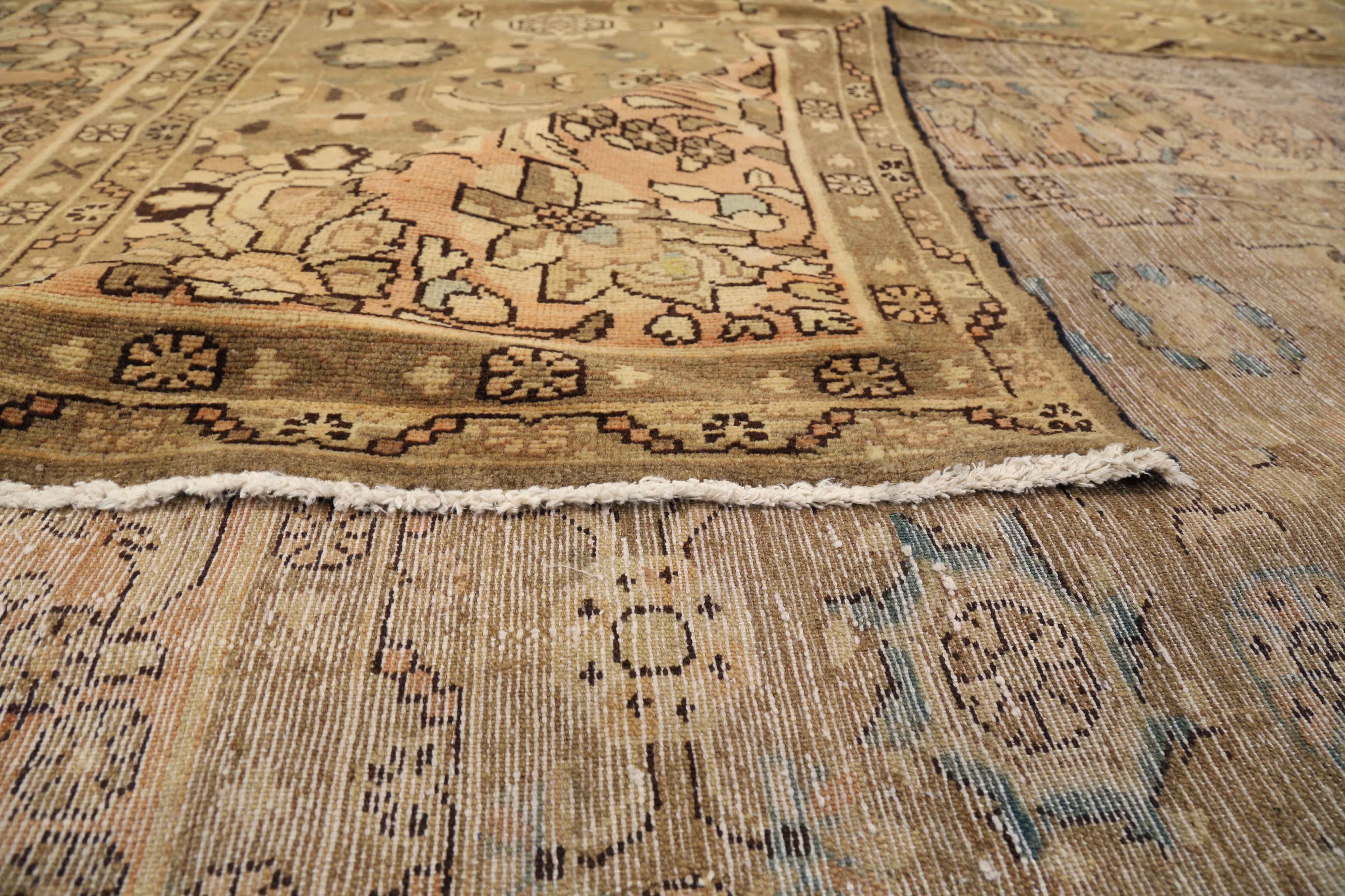 Thumbnail 2 for Antique Persian Malayer Traditional Rug 73445