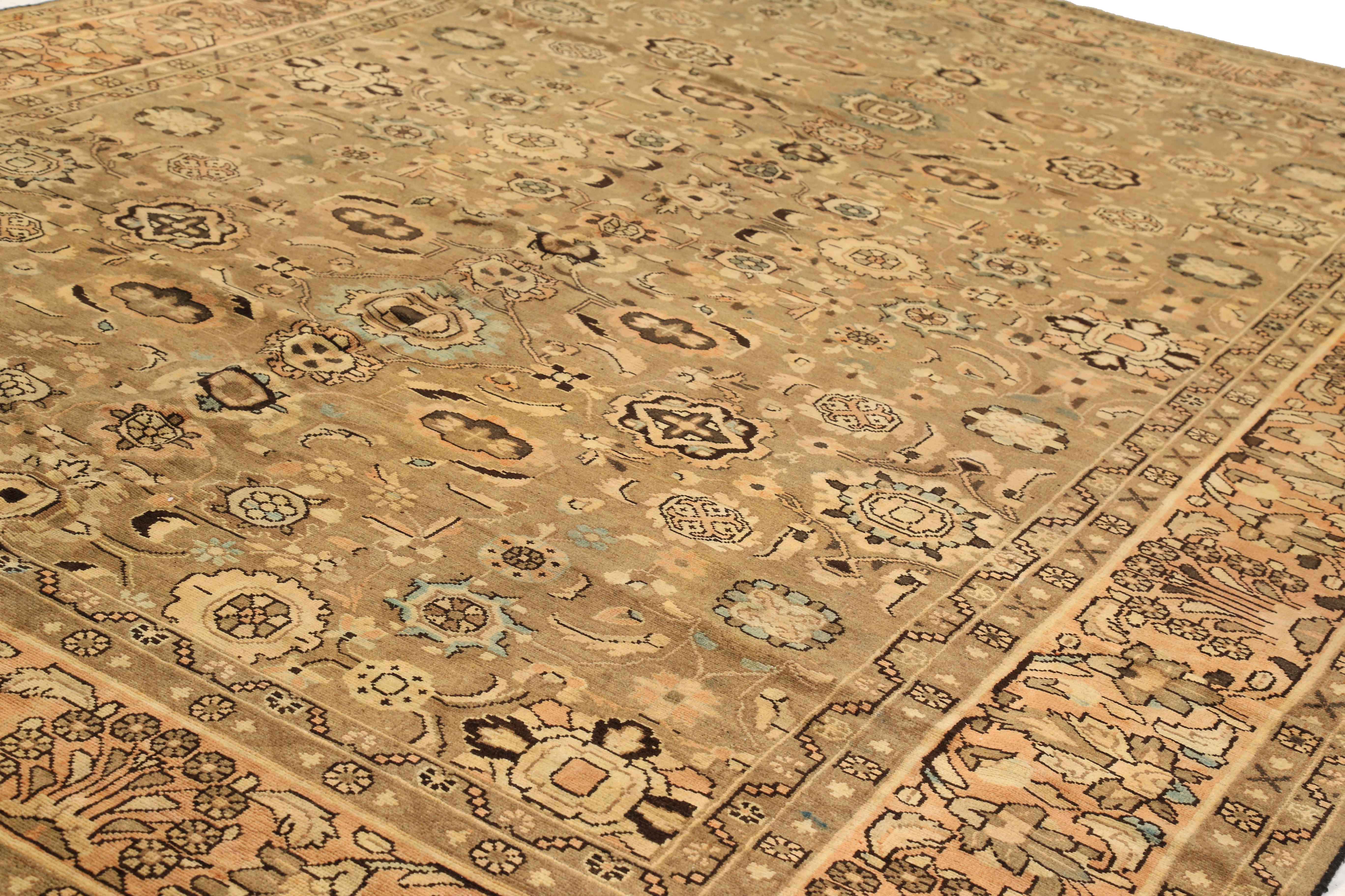 Thumbnail 3 for Antique Persian Malayer Traditional Rug 73445