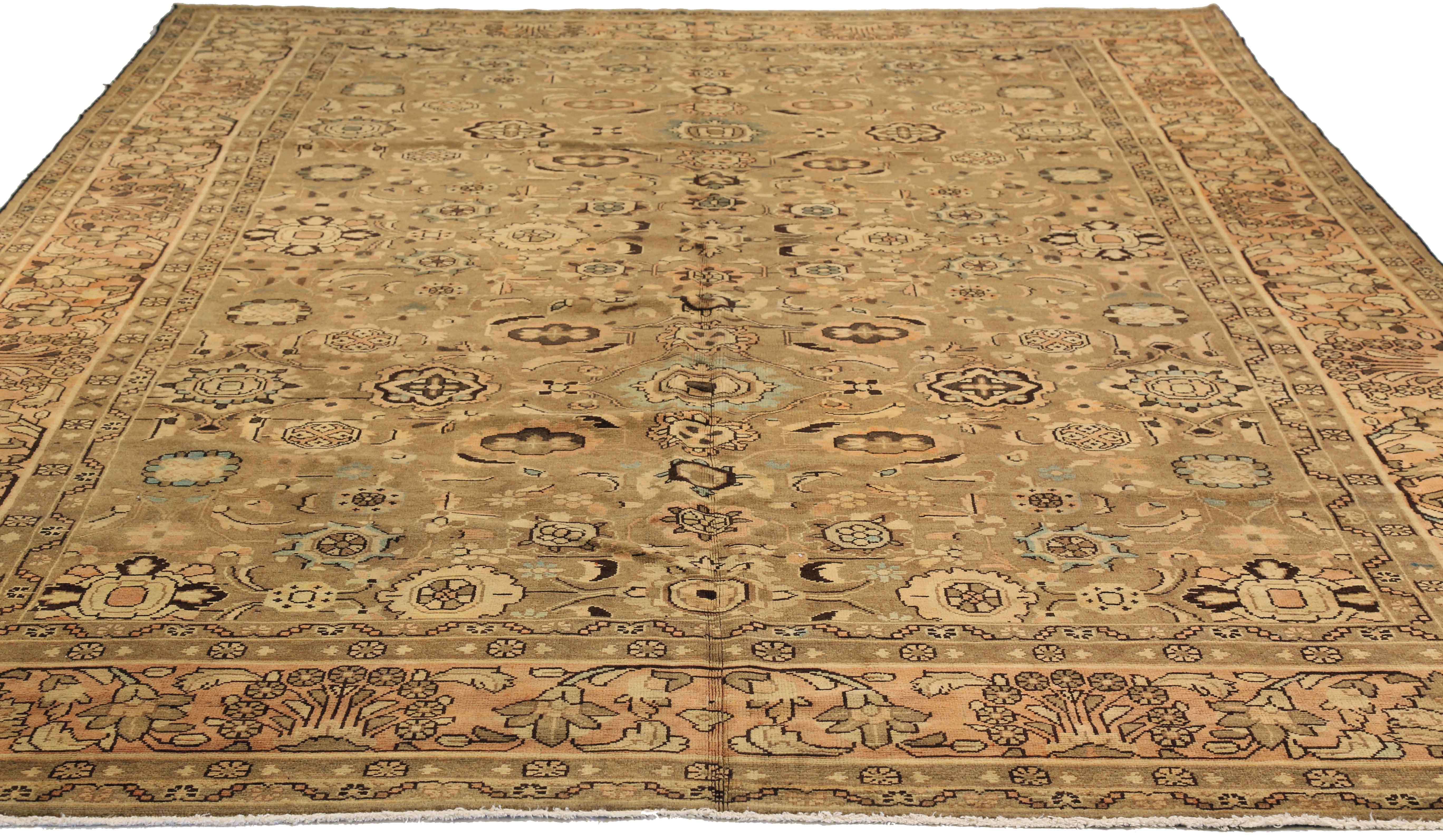 Thumbnail 4 for Antique Persian Malayer Traditional Rug 73445