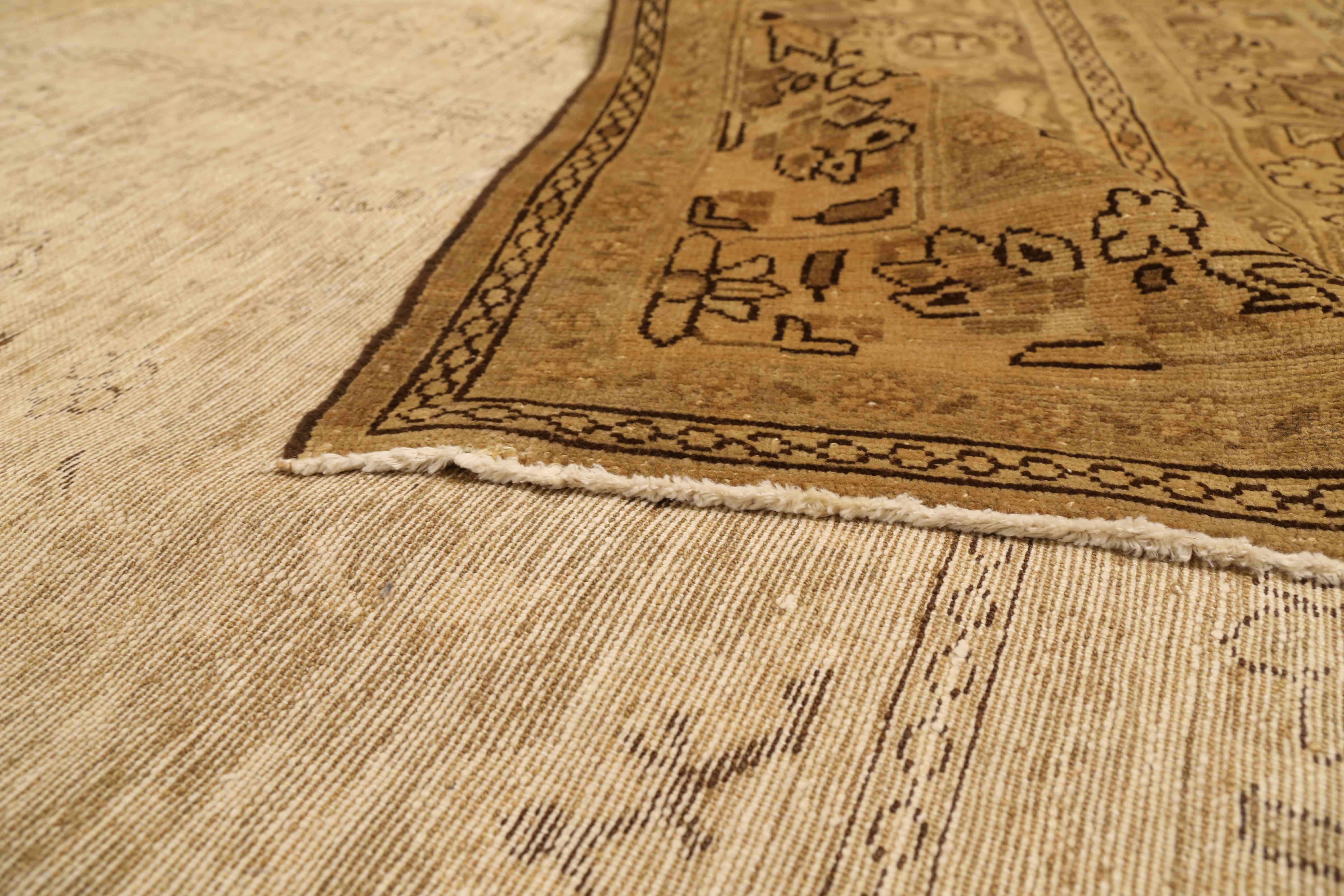 Thumbnail 5 for Antique Persian Malayer Transitional Rug 73427