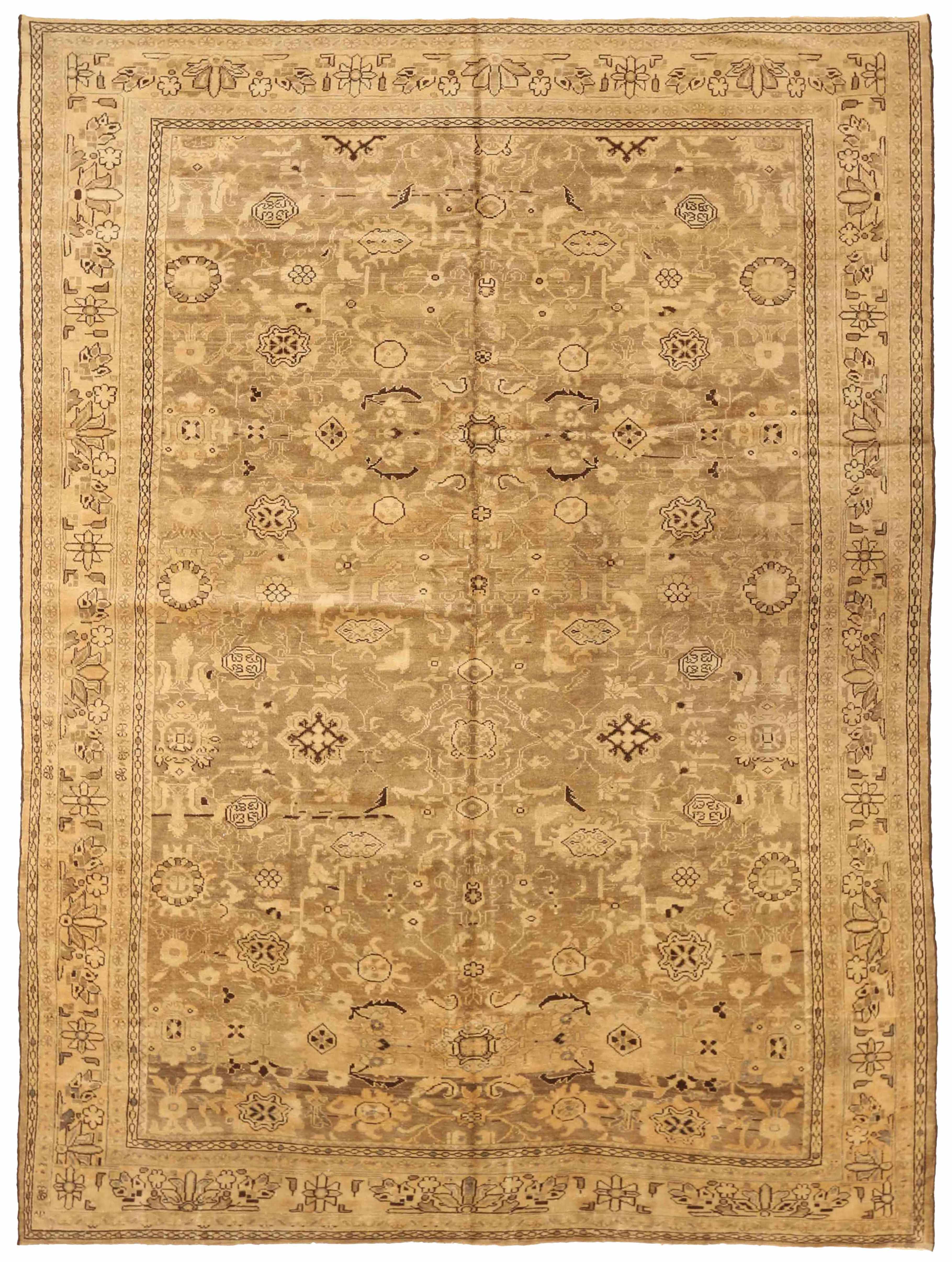 Thumbnail 4 for Antique Persian Malayer Transitional Rug 73427