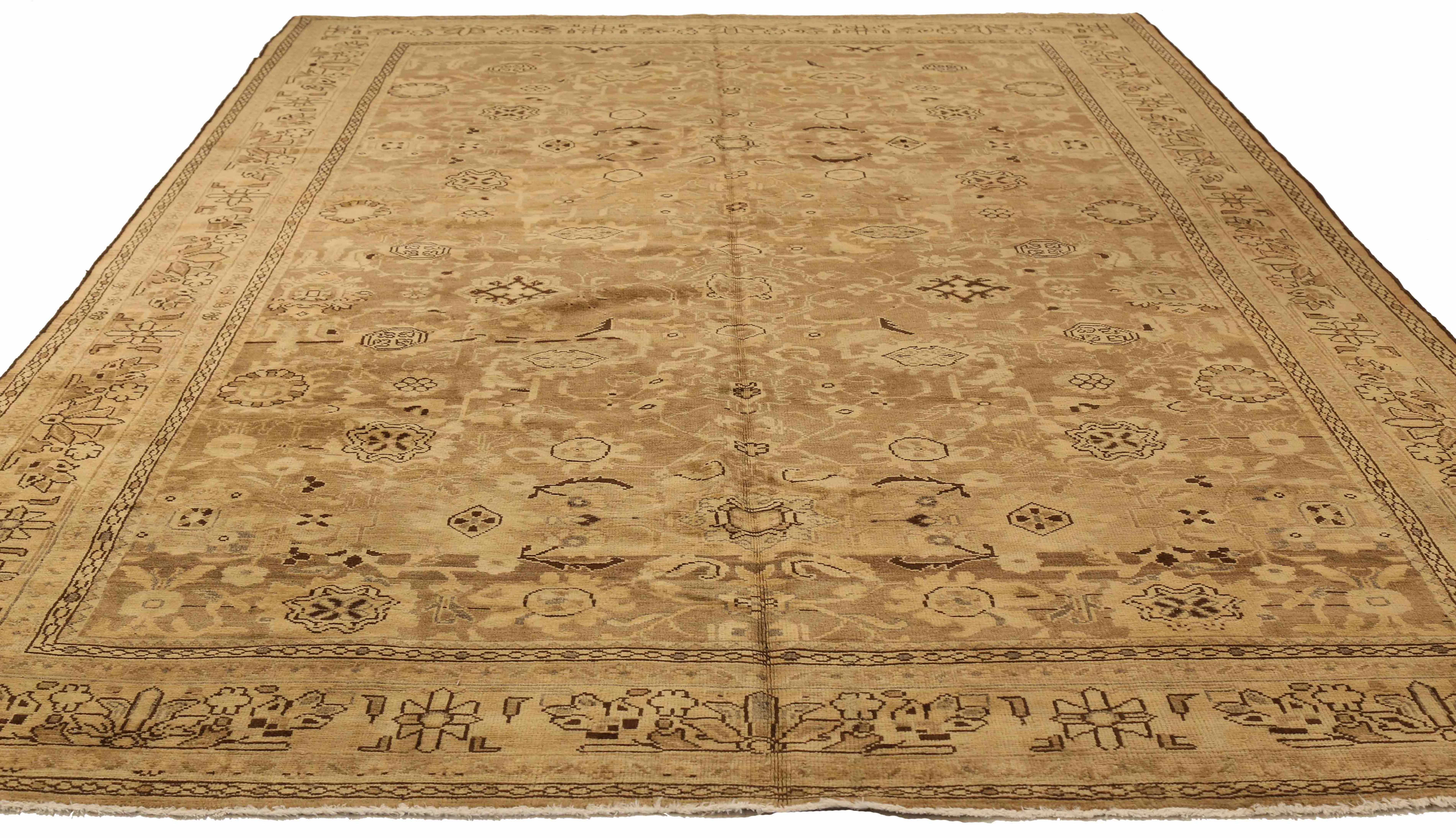 Thumbnail 3 for Antique Persian Malayer Transitional Rug 73427