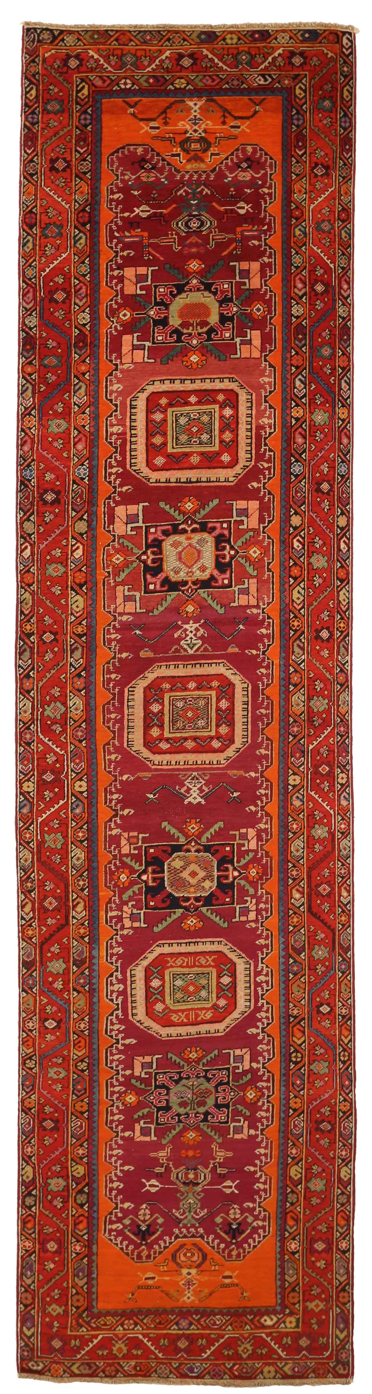Thumbnail 4 for Antique Russia Karabagh Traditional Rug 73399