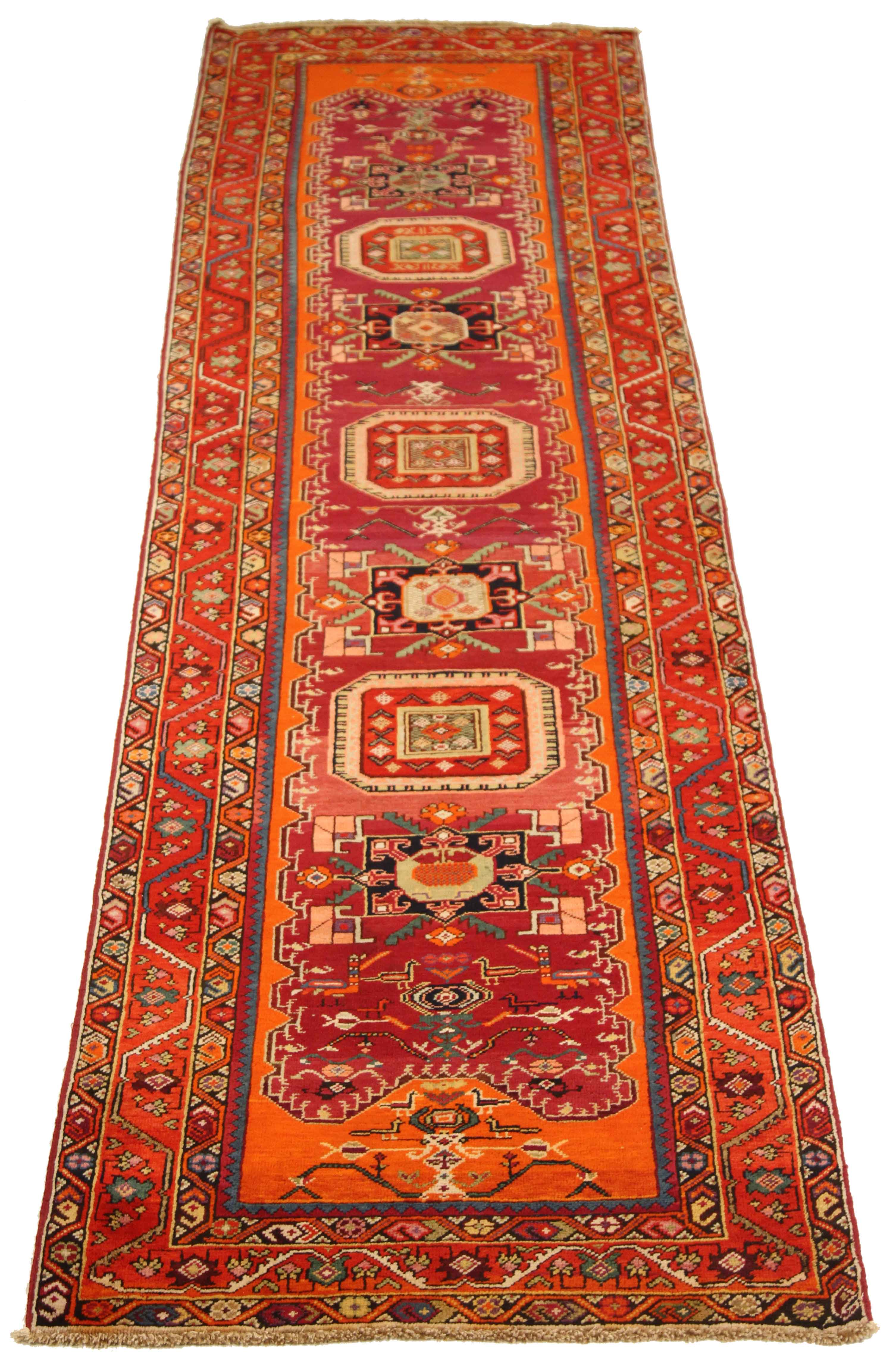 Thumbnail 3 for Antique Russia Karabagh Traditional Rug 73399