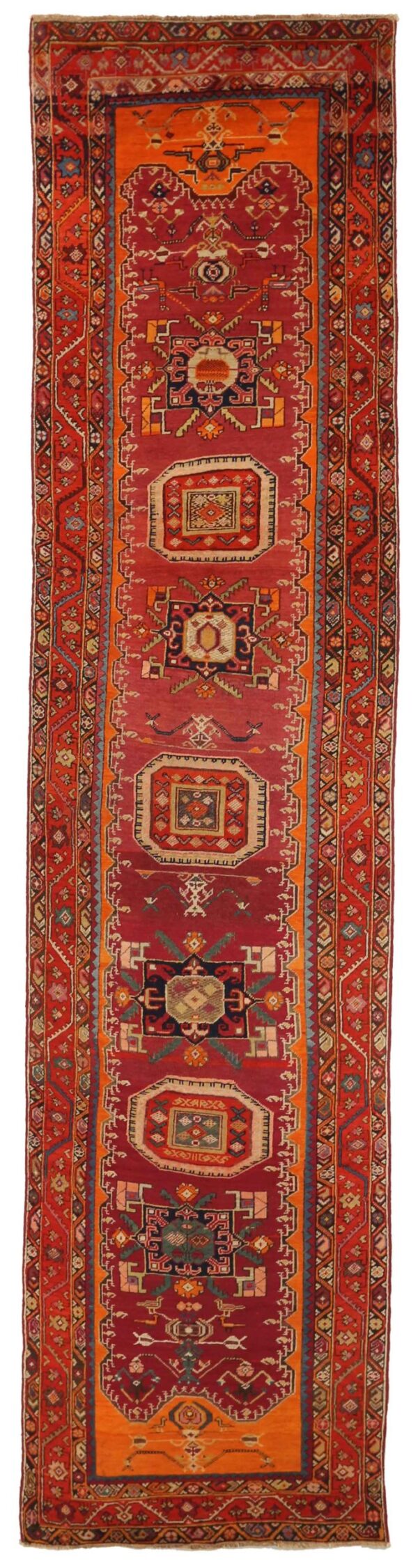 Thumbnail 11 for Antique Russia Karabagh Transitional Rug 73400