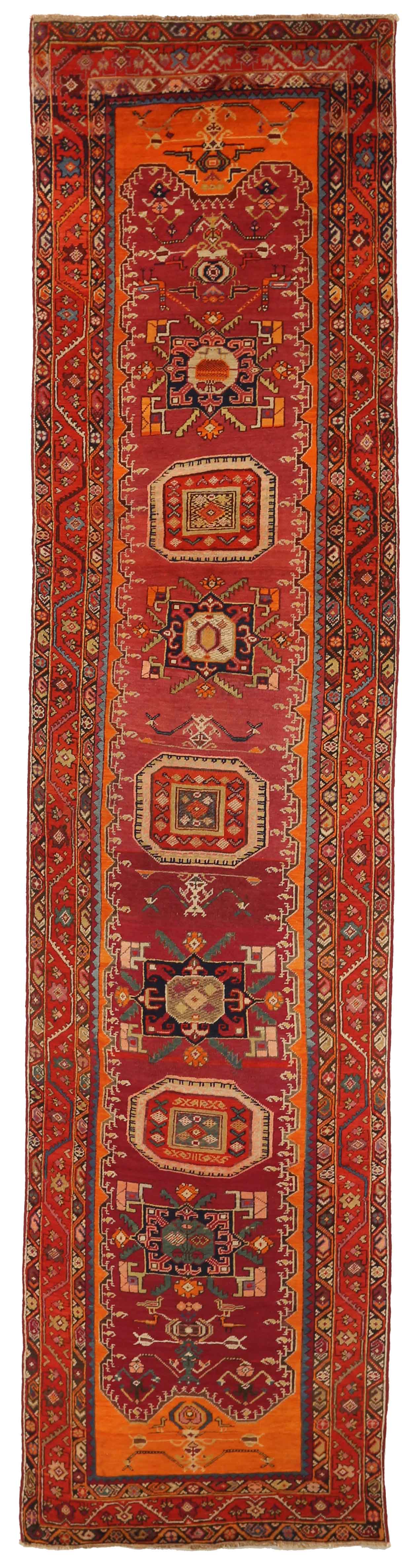 Thumbnail 7 for Antique Russia Karabagh Transitional Rug 73400
