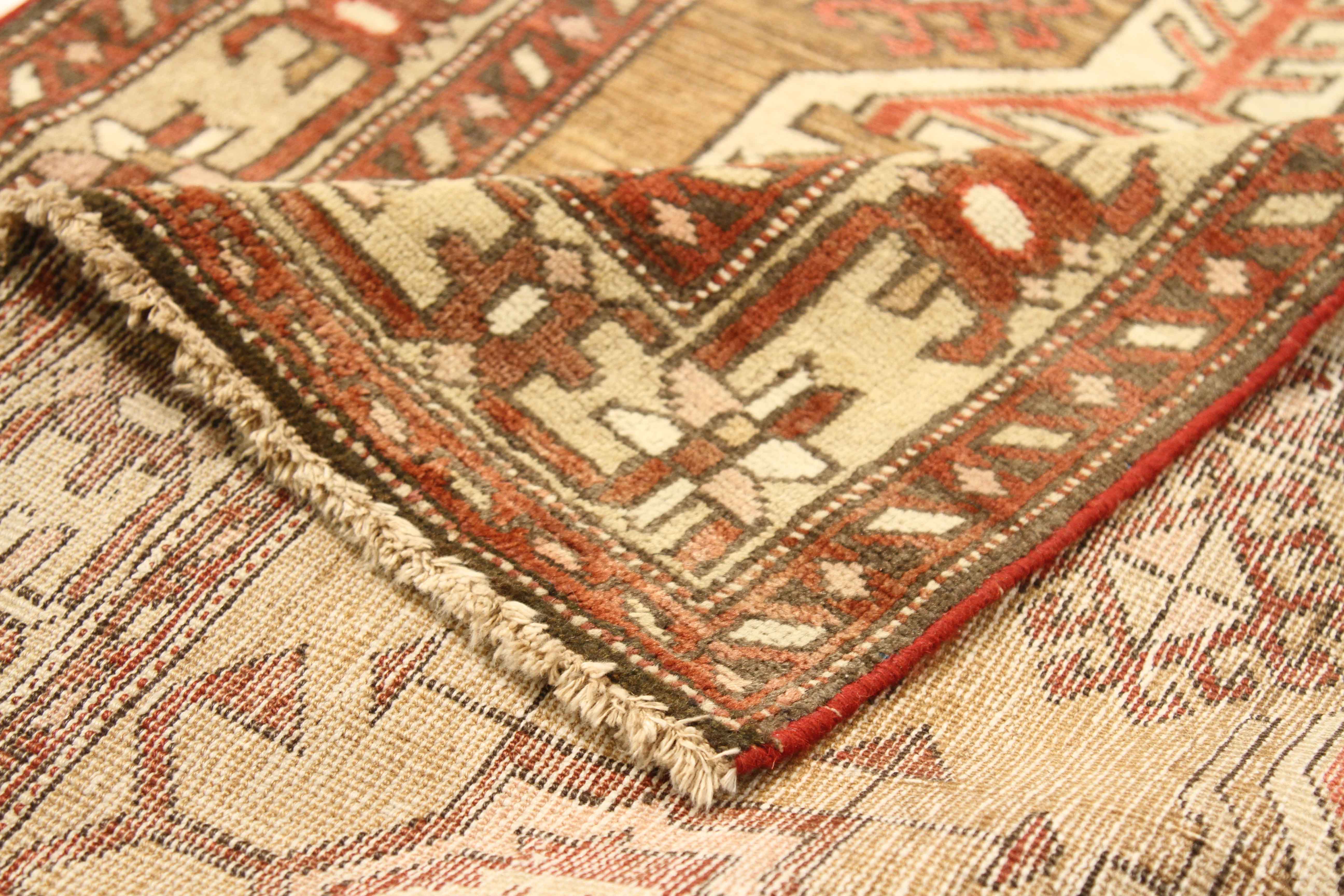 Thumbnail 2 for Antique Persian Azarbaijan Traditional Rug 73547