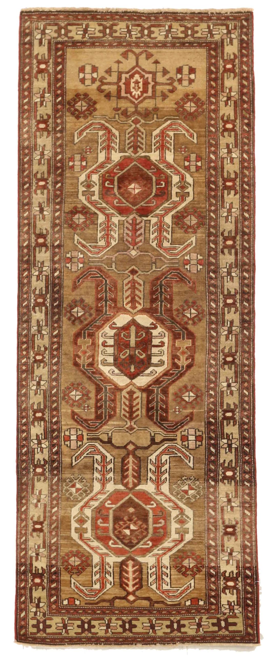 Thumbnail 5 for Antique Persian Azarbaijan Traditional Rug 73547