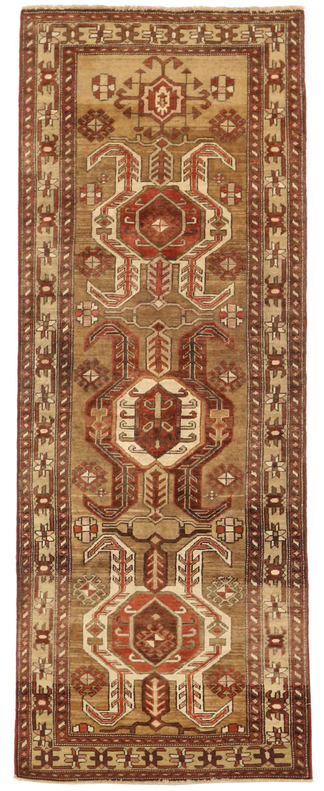 Thumbnail 4 for Antique Persian Azarbaijan Traditional Rug 73547