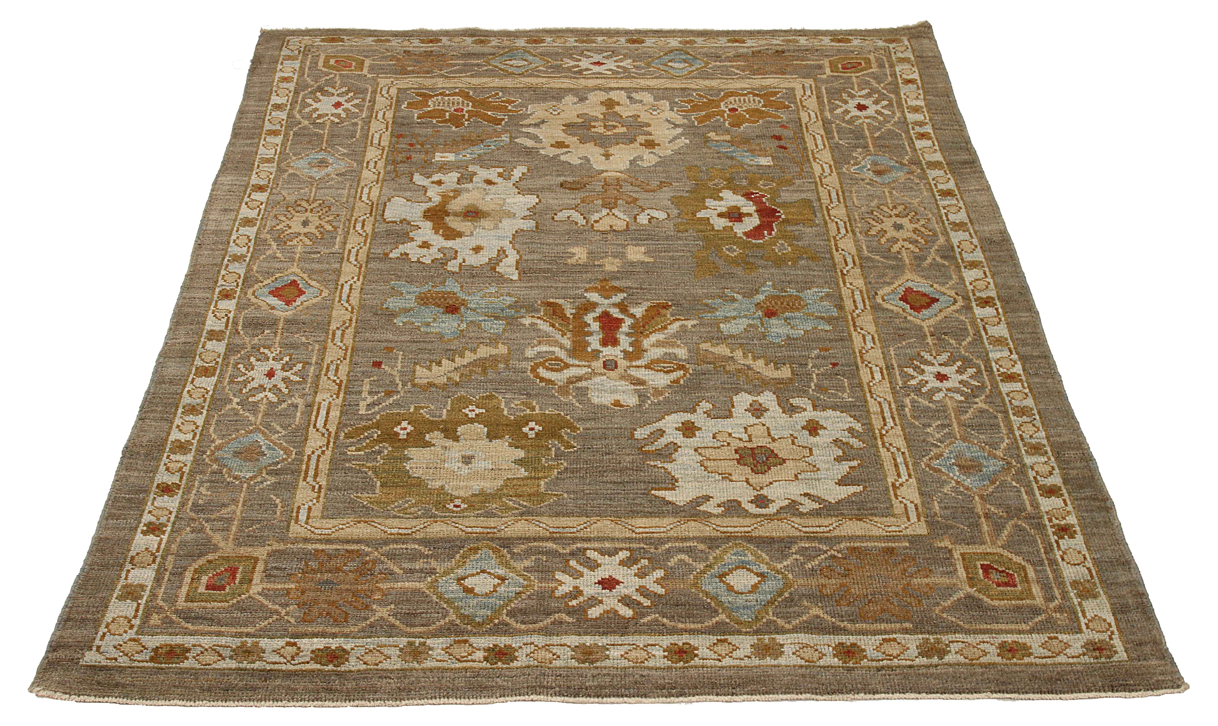 Thumbnail 13 for Turkey Oushak Transitional Rug 13801