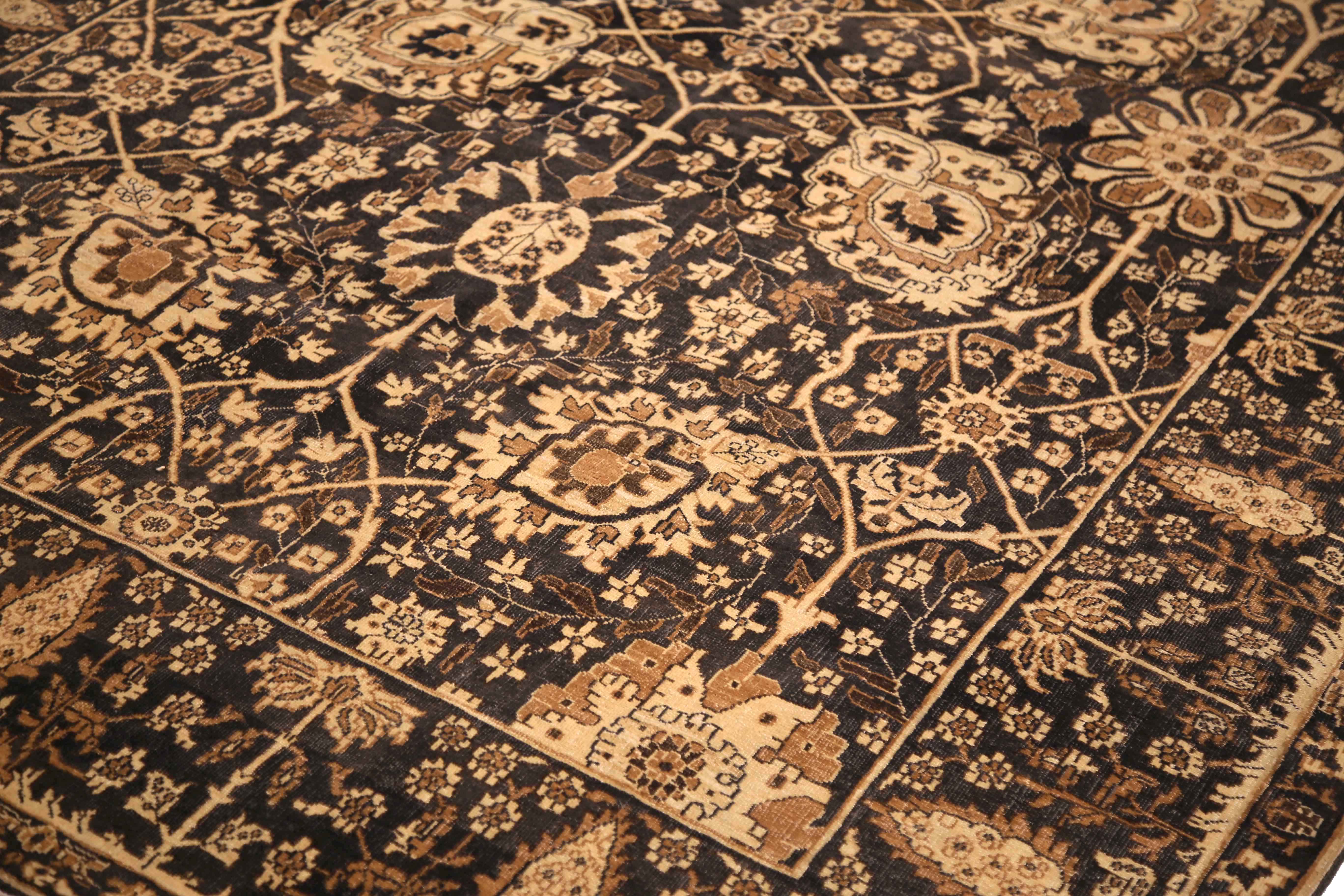 Thumbnail 3 for Turkey Tabriz Traditional Rug 13847