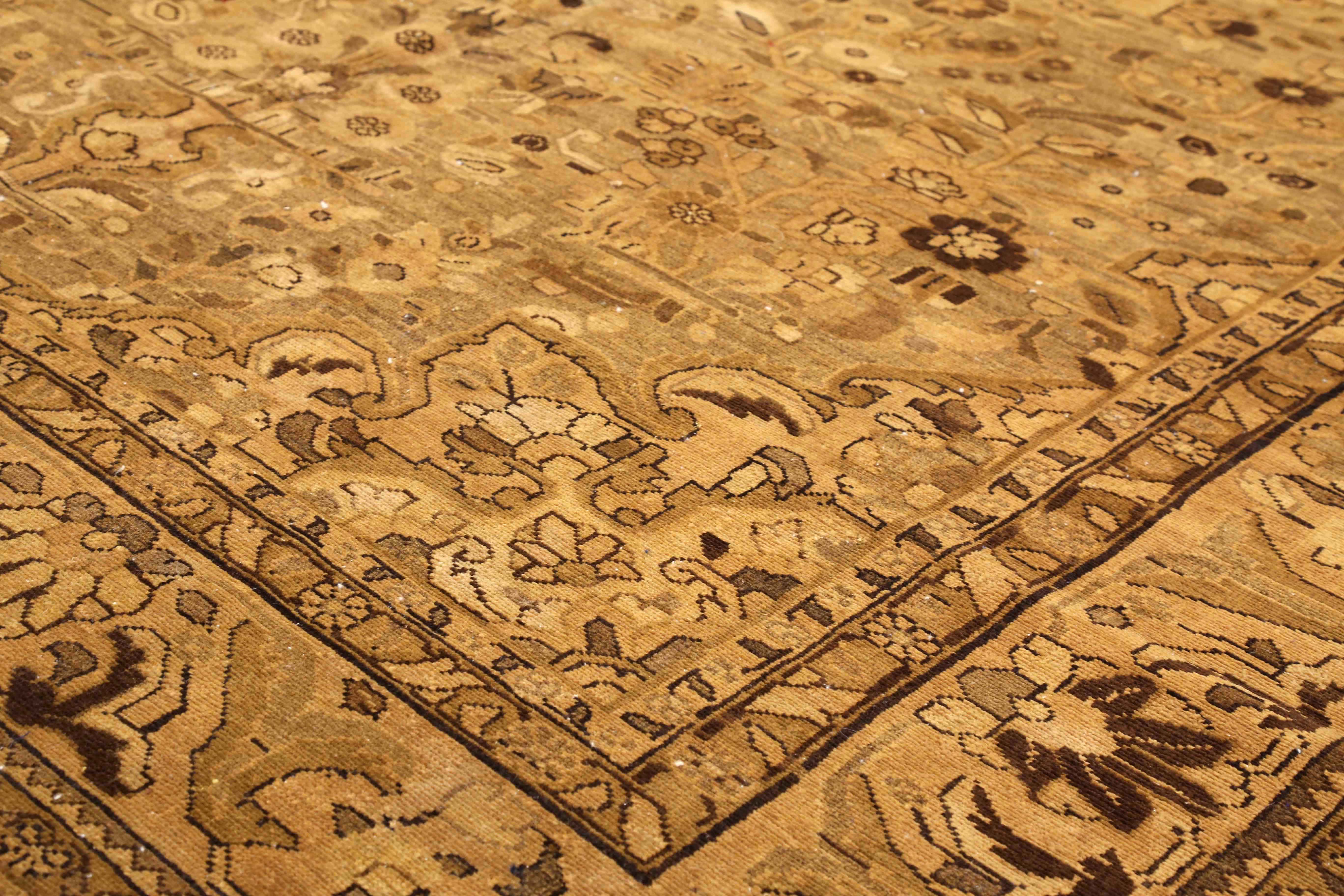 Thumbnail 3 for Antique Persian Malayer Traditional Rug 73507