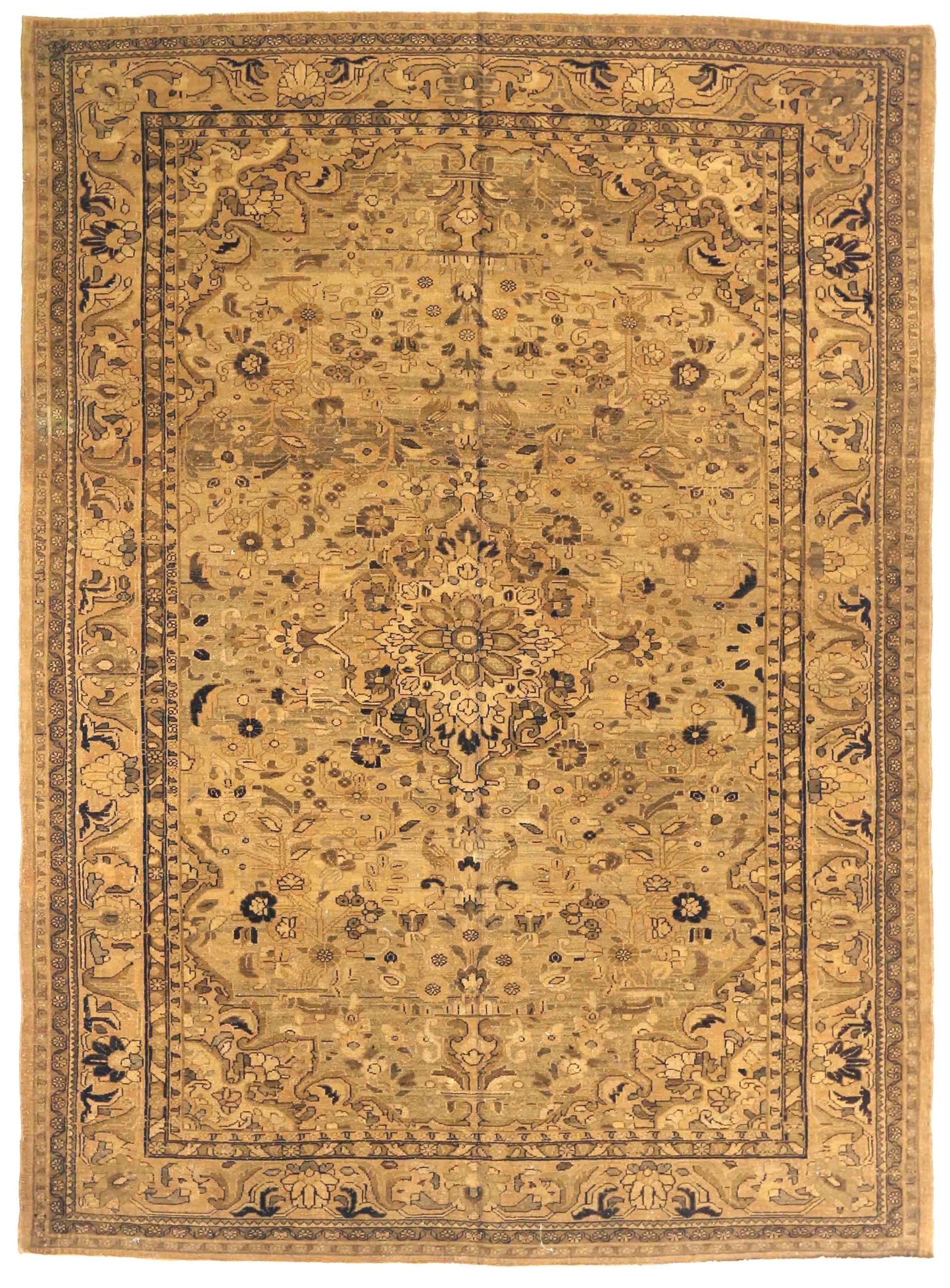 Thumbnail 4 for Antique Persian Malayer Traditional Rug 73507