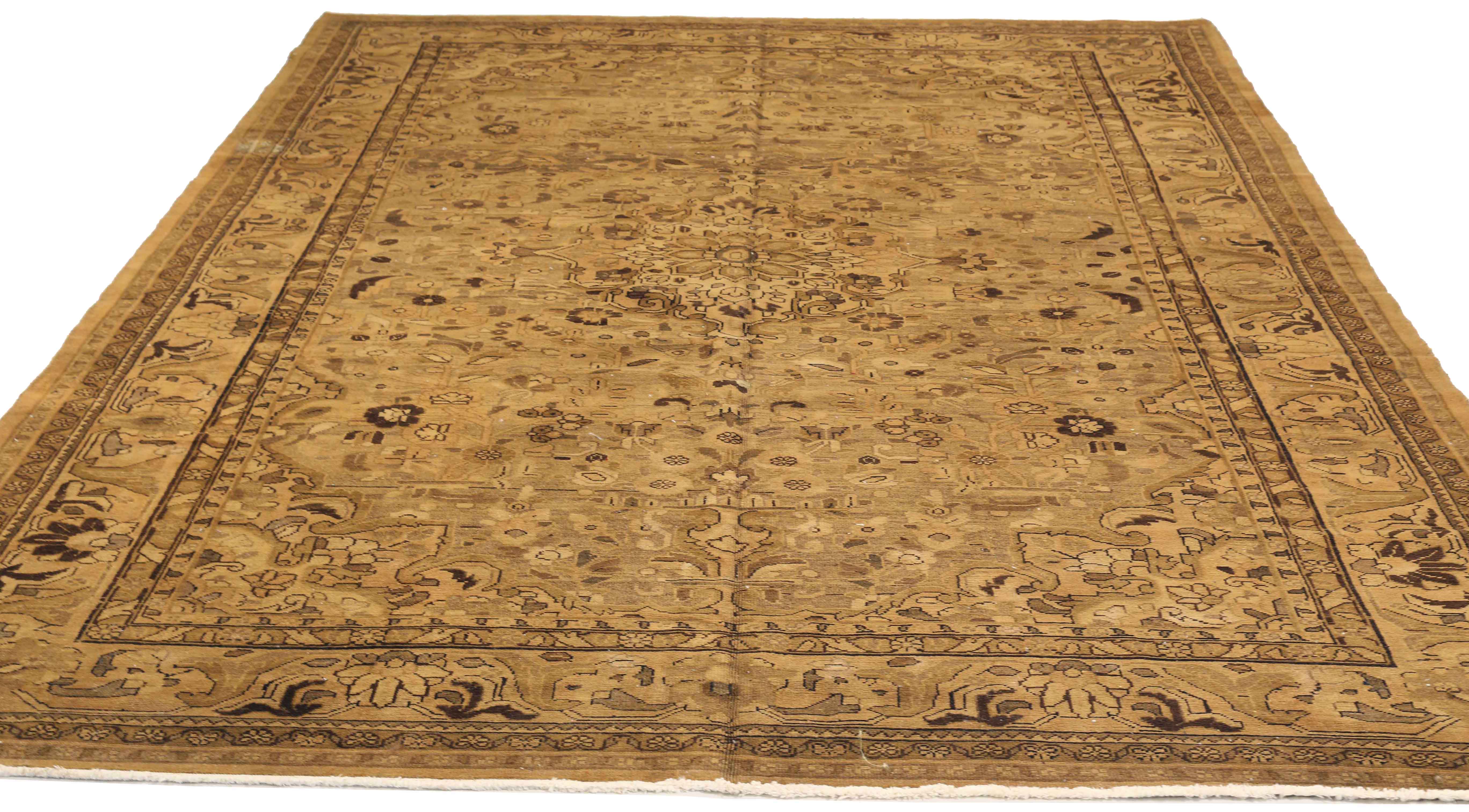 Thumbnail 5 for Antique Persian Malayer Traditional Rug 73507