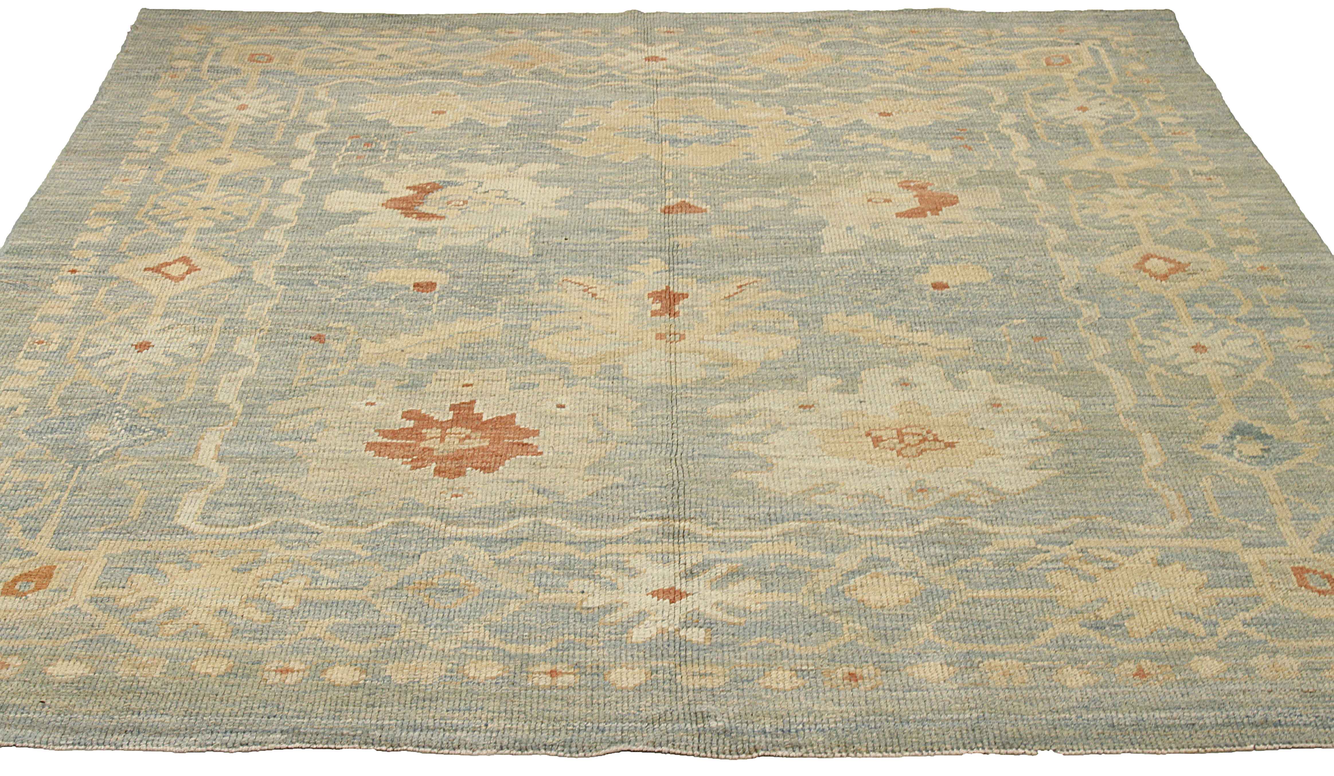 Thumbnail 12 for Turkey Oushak Transitional Rug 13858