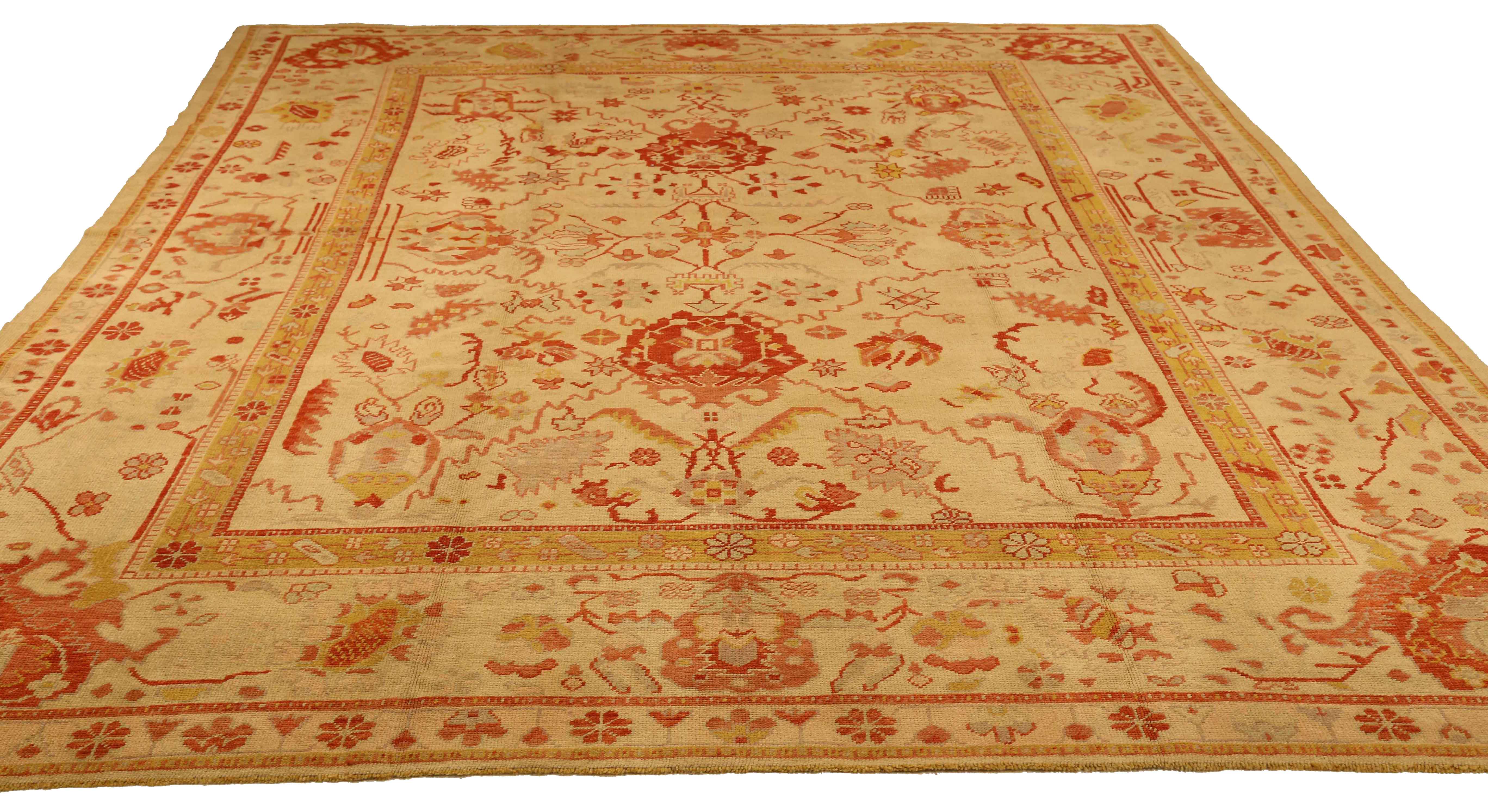 Thumbnail 6 for Turkey Oushak Transitional Rug 13861