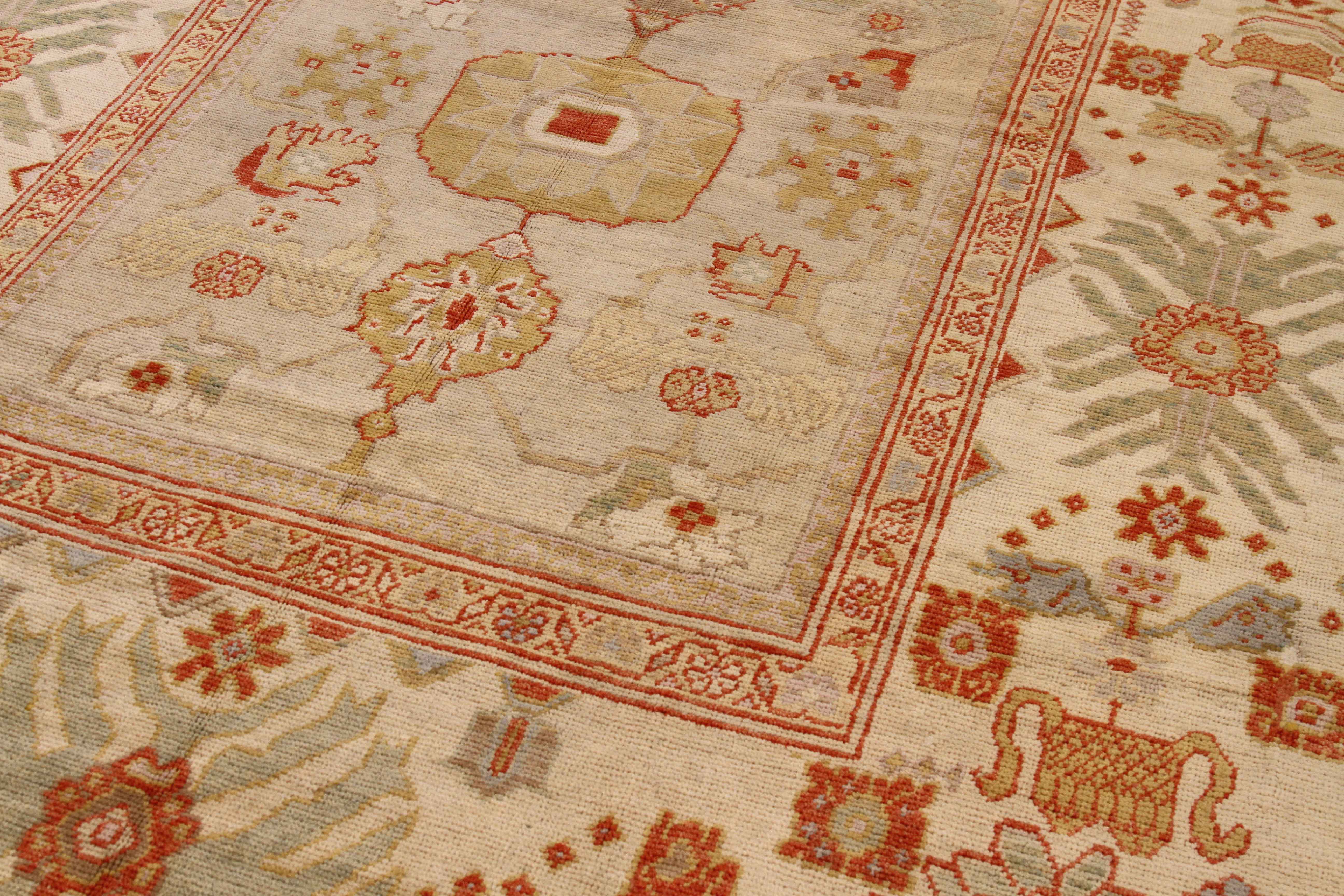 Thumbnail 2 for Persian Oushak Transitional Rug 13868
