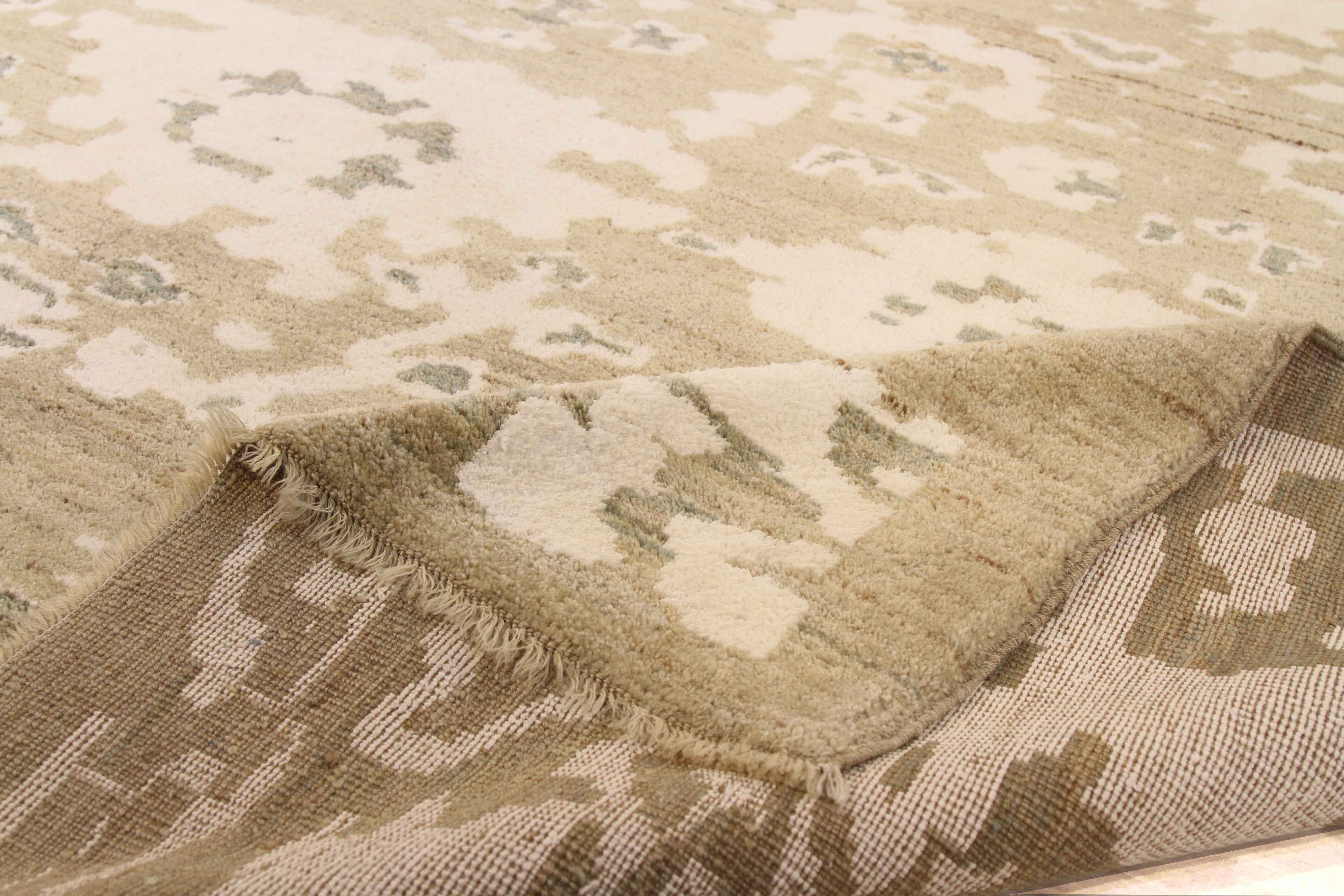 Thumbnail 6 for Persian Oushak Transitional Rug 13940