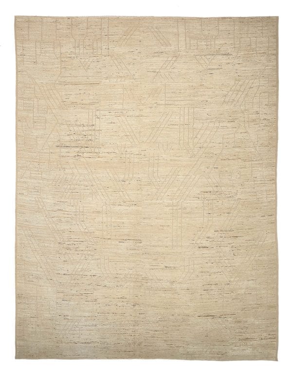 Thumbnail 2 for Afghanistan Moroccan Tribal Rug 92178